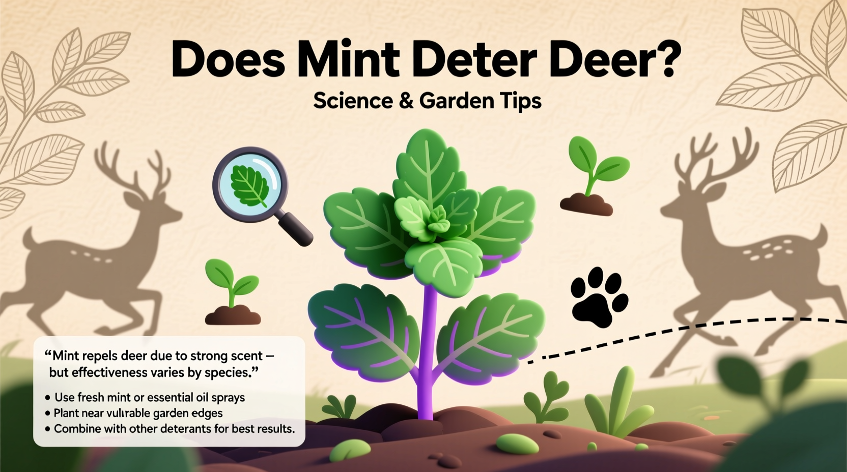 Does Mint Deter Deer? Science & Garden Tips
