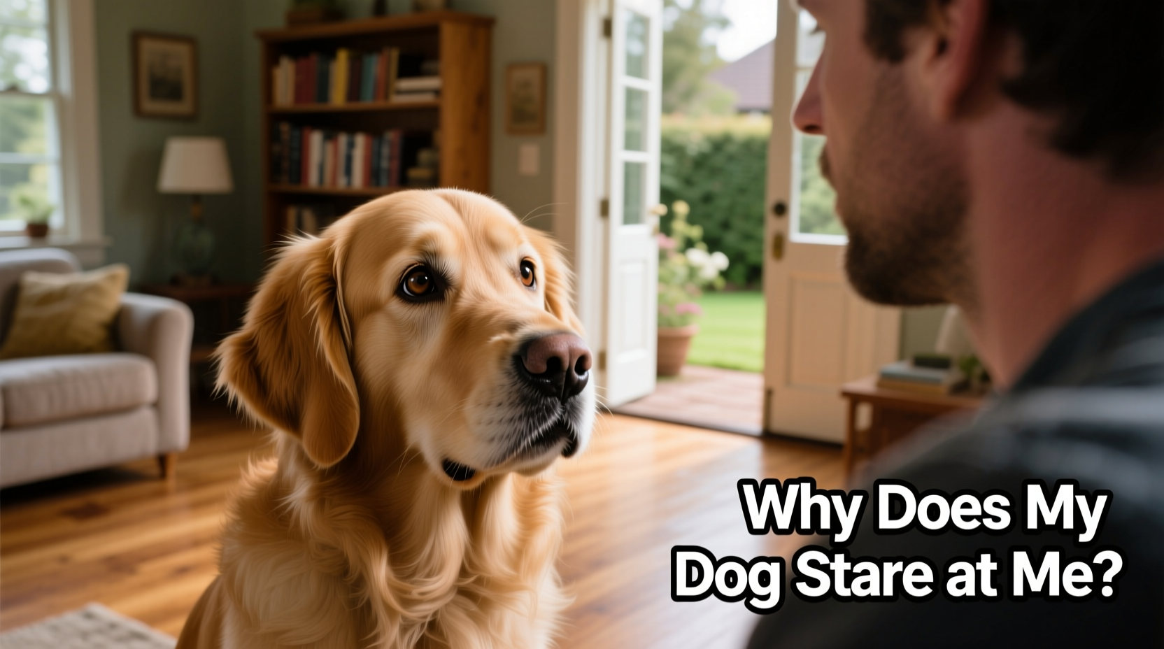 why does my dog stare at me decoding canine staring behavior