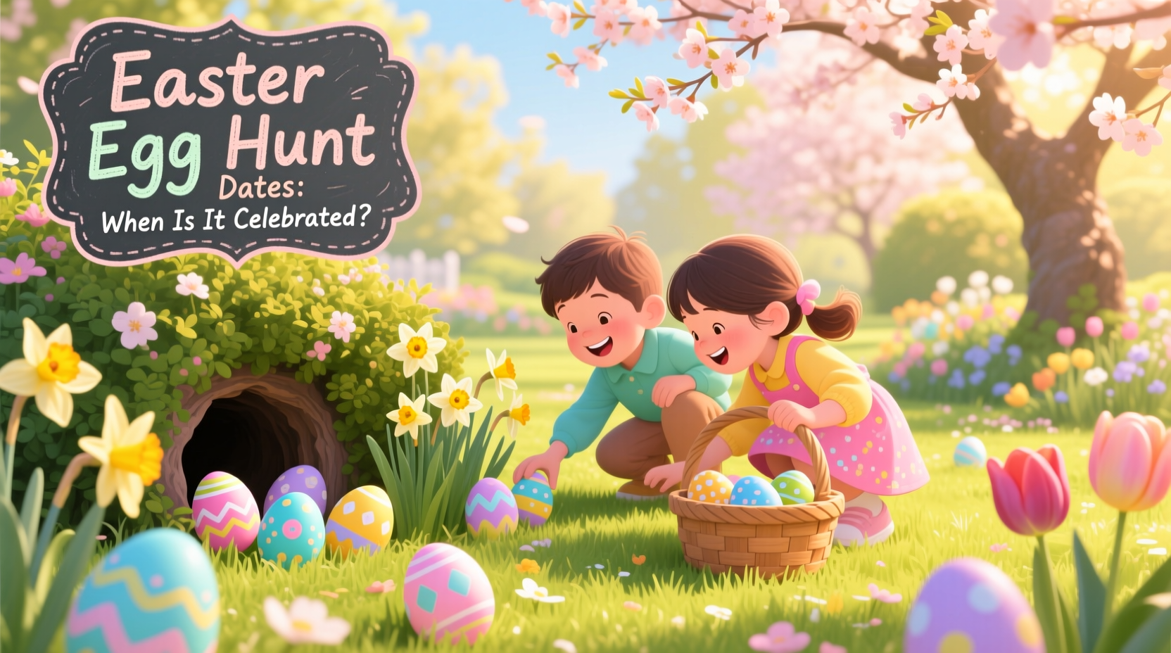 which day do you do easter egg hunt