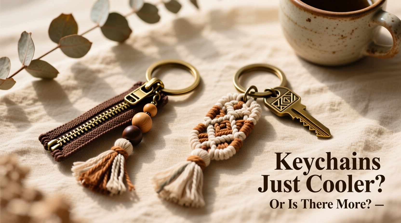 boho keychain vs zipper pull are keychains just cooler or is there more to it