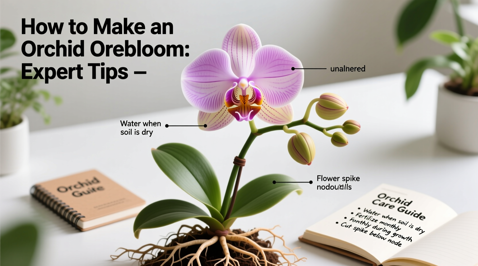 how to make an orchid rebloom
