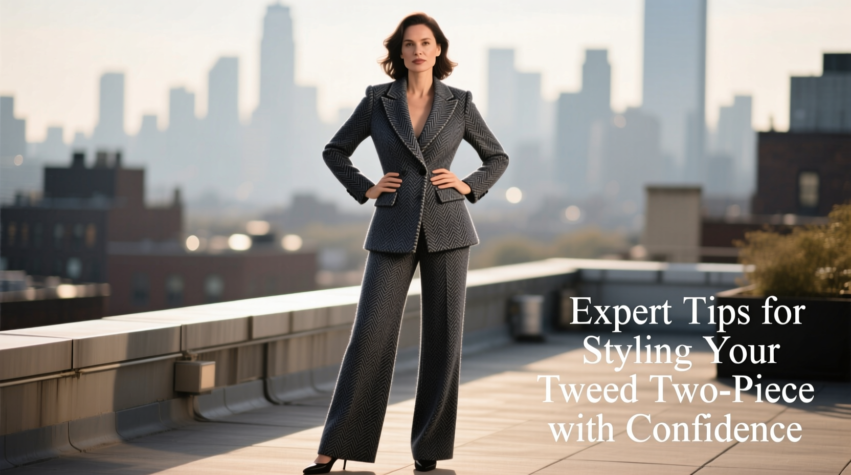 expert tips for maintaining and styling your tweed two piece outfit with confidence