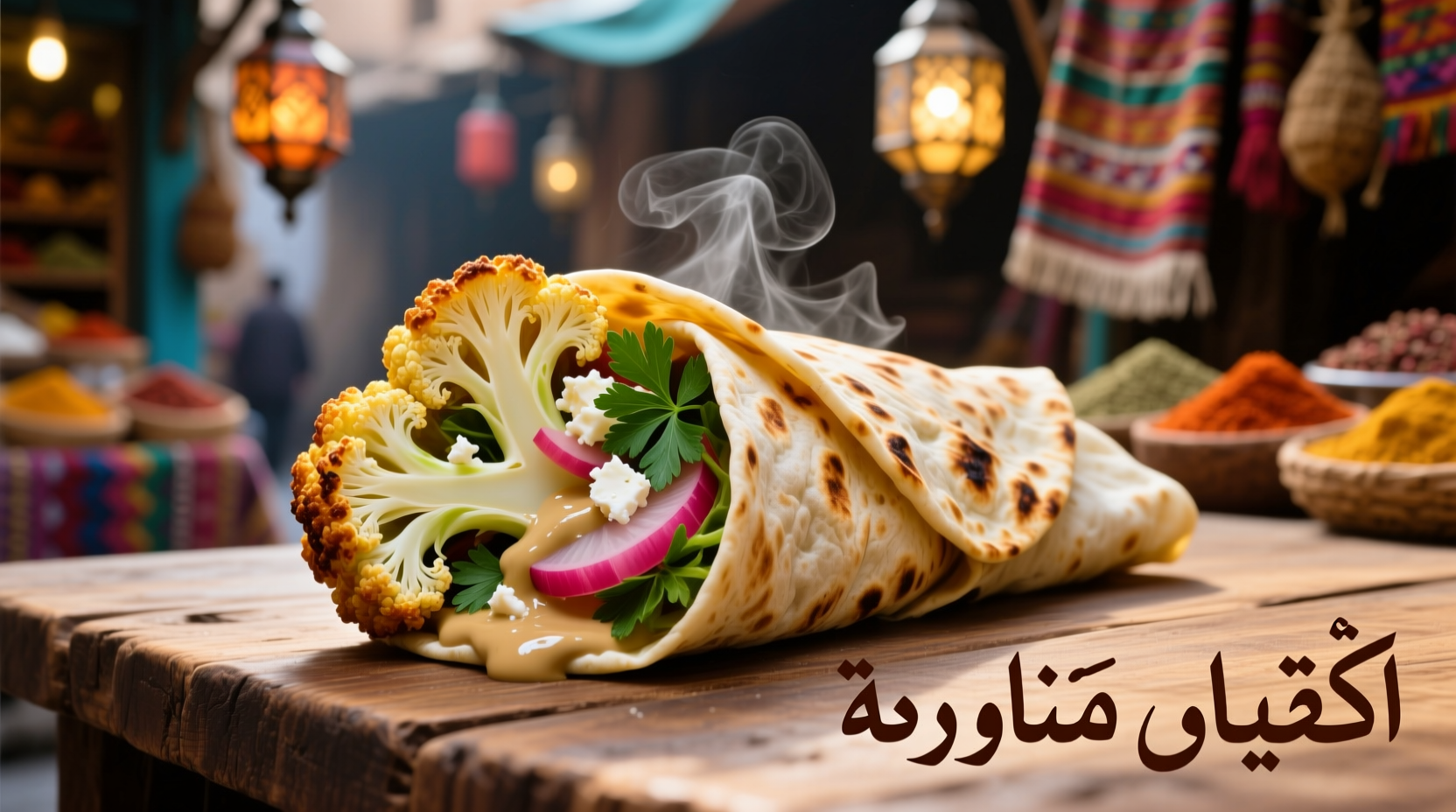 cauliflower shawarma
