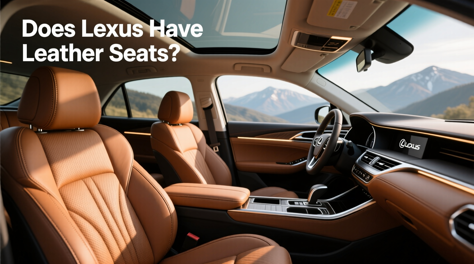 How to Choose Lexus Leather Seats, Does Lexus Have Leather Seats?