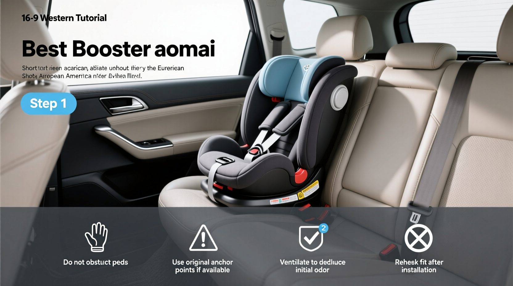 best booster seat for tacoma
