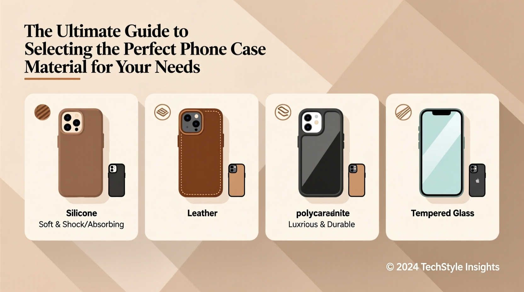 the ultimate guide to selecting the perfect phone case material for your needs