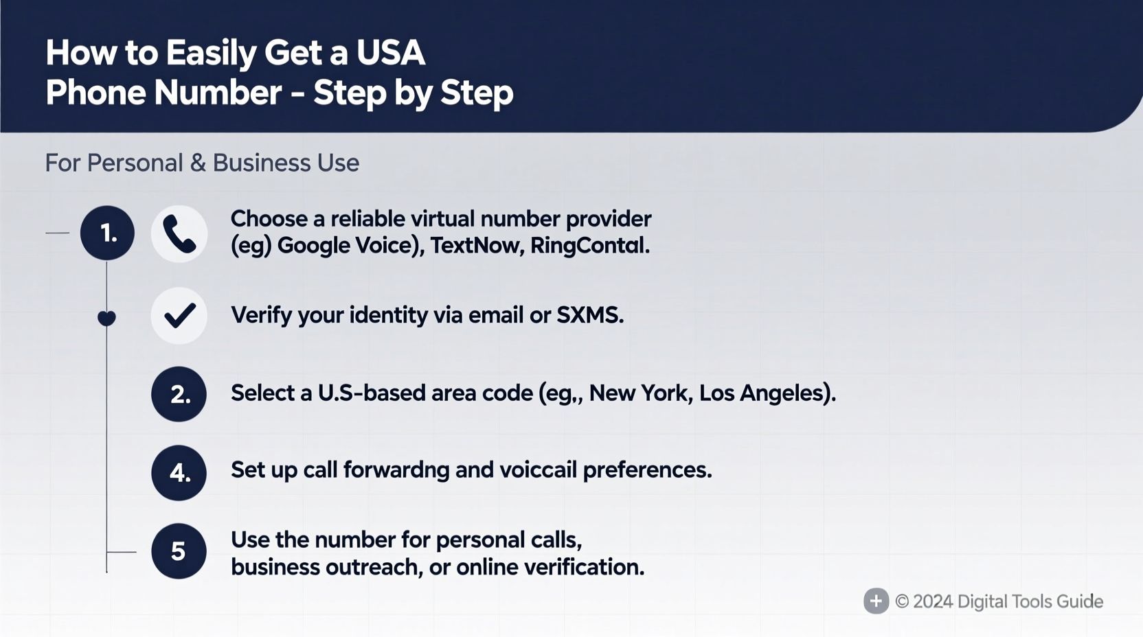 how to easily obtain a usa phone number a step by step guide for personal and business use