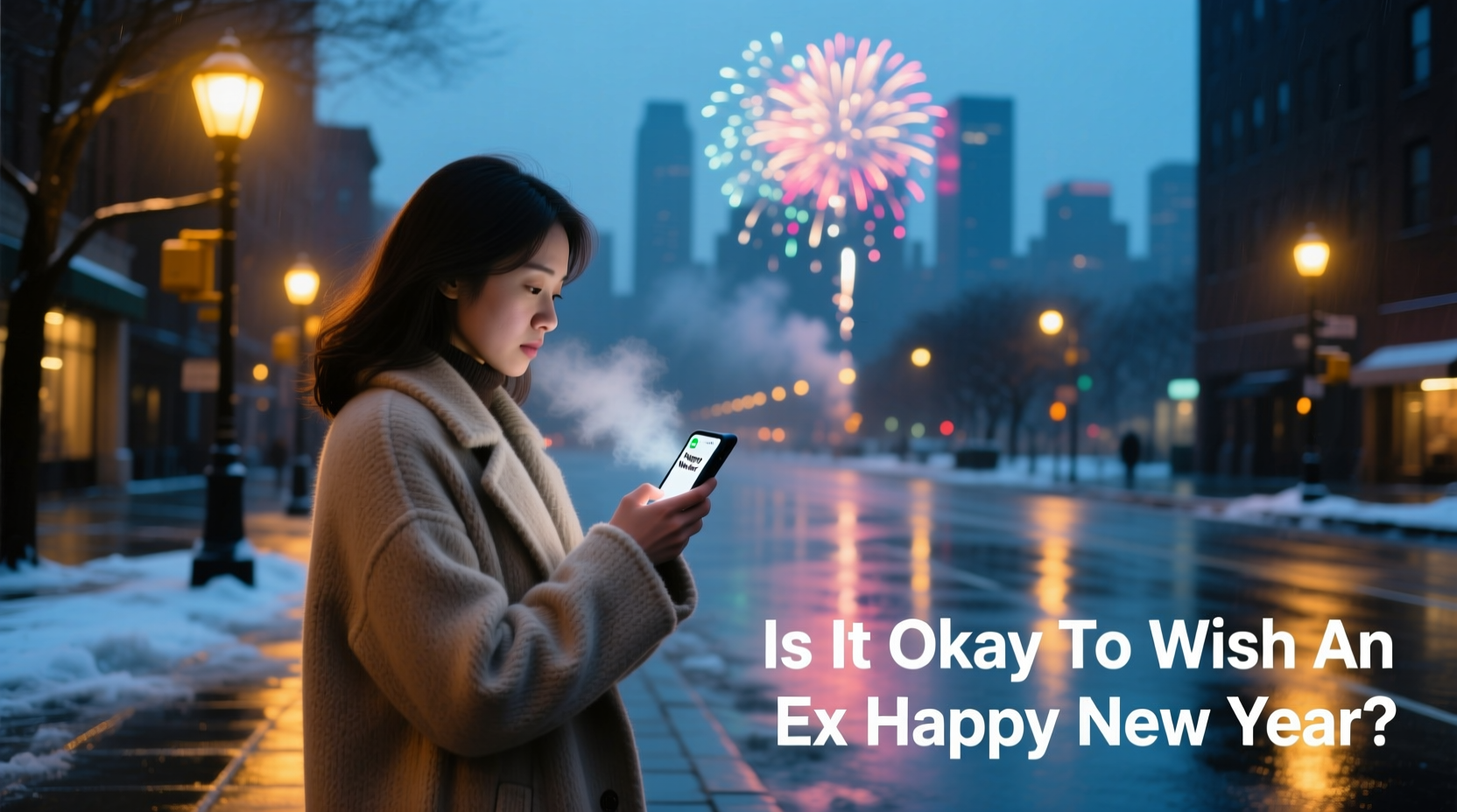 is it okay to wish an ex happy new year