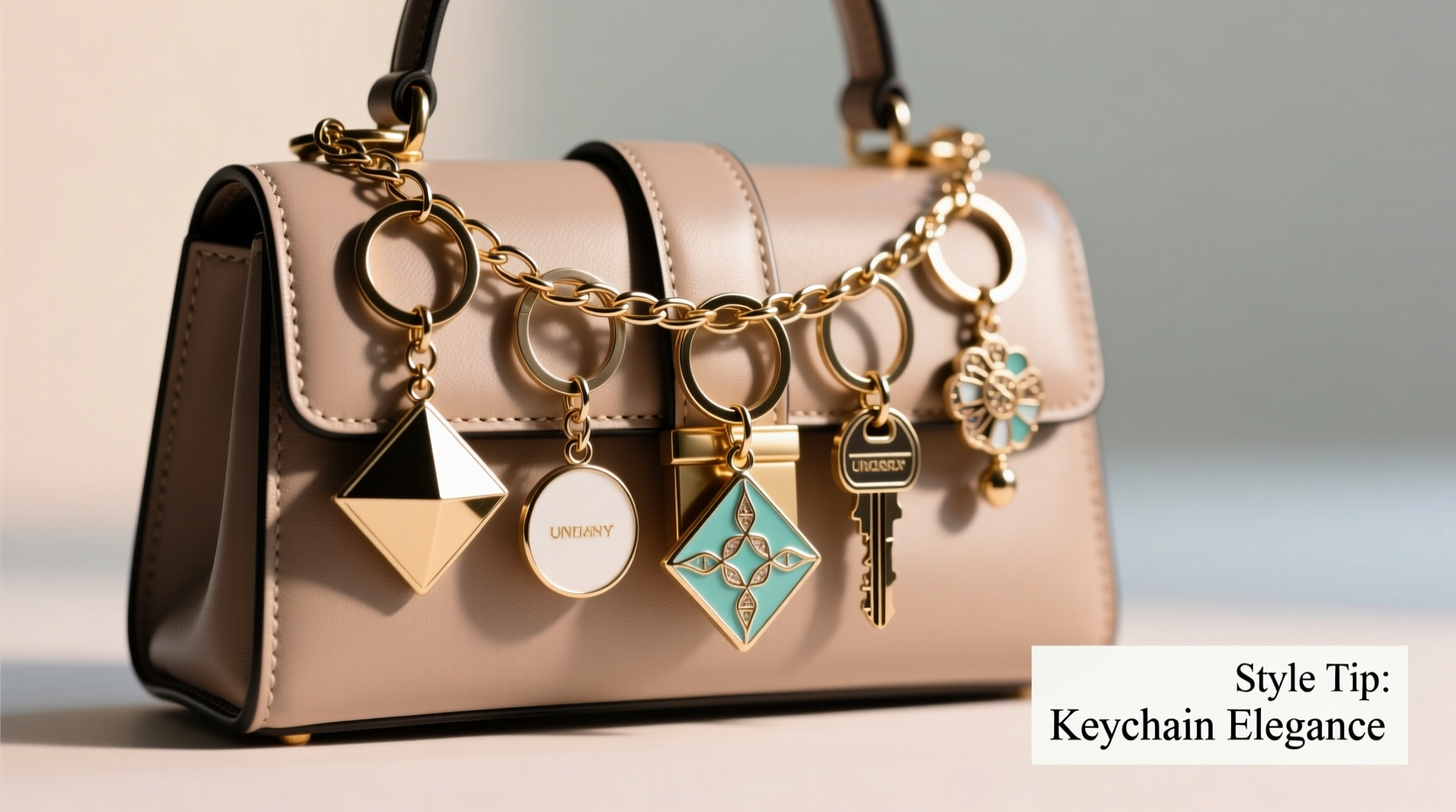 stylish tips for using keychains as unique handbag ornaments