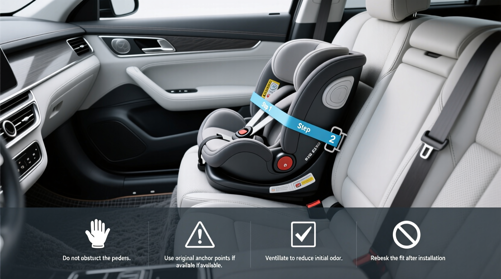 escalade with child car seats