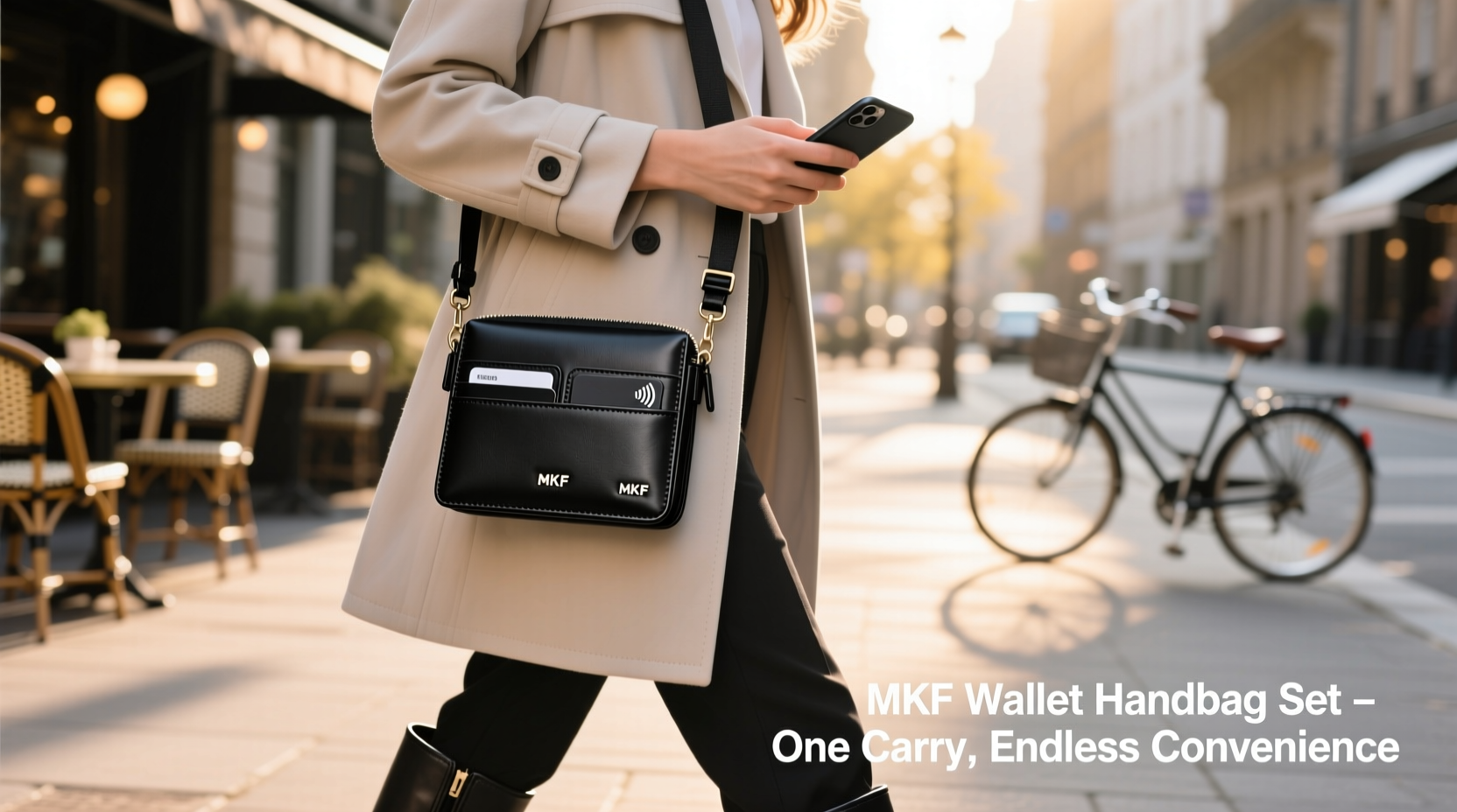 is an mkf wallet handbag set really more convenient than carrying a separate wallet and bag