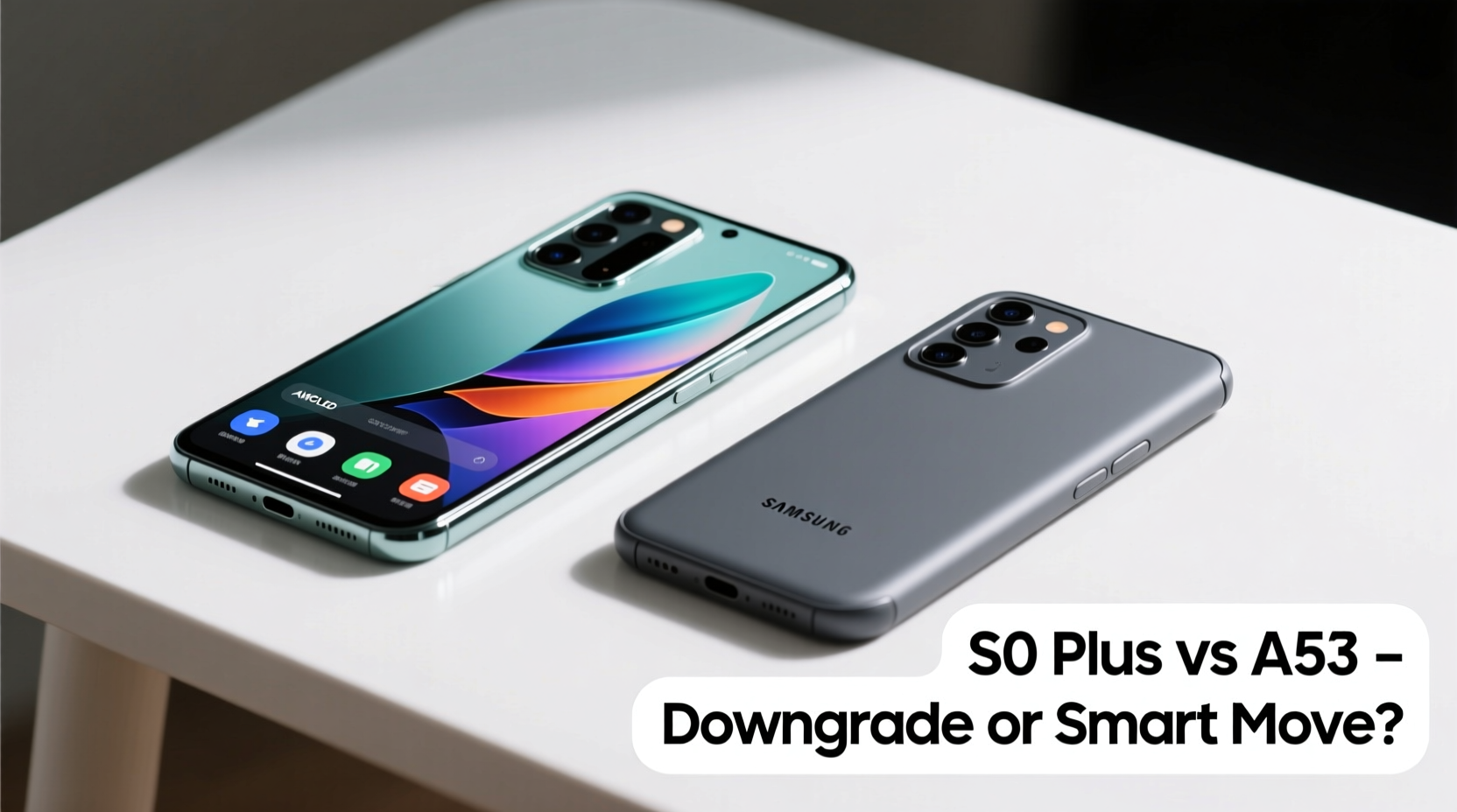 switching from s20 plus to a53 is it a downgrade or a smart move