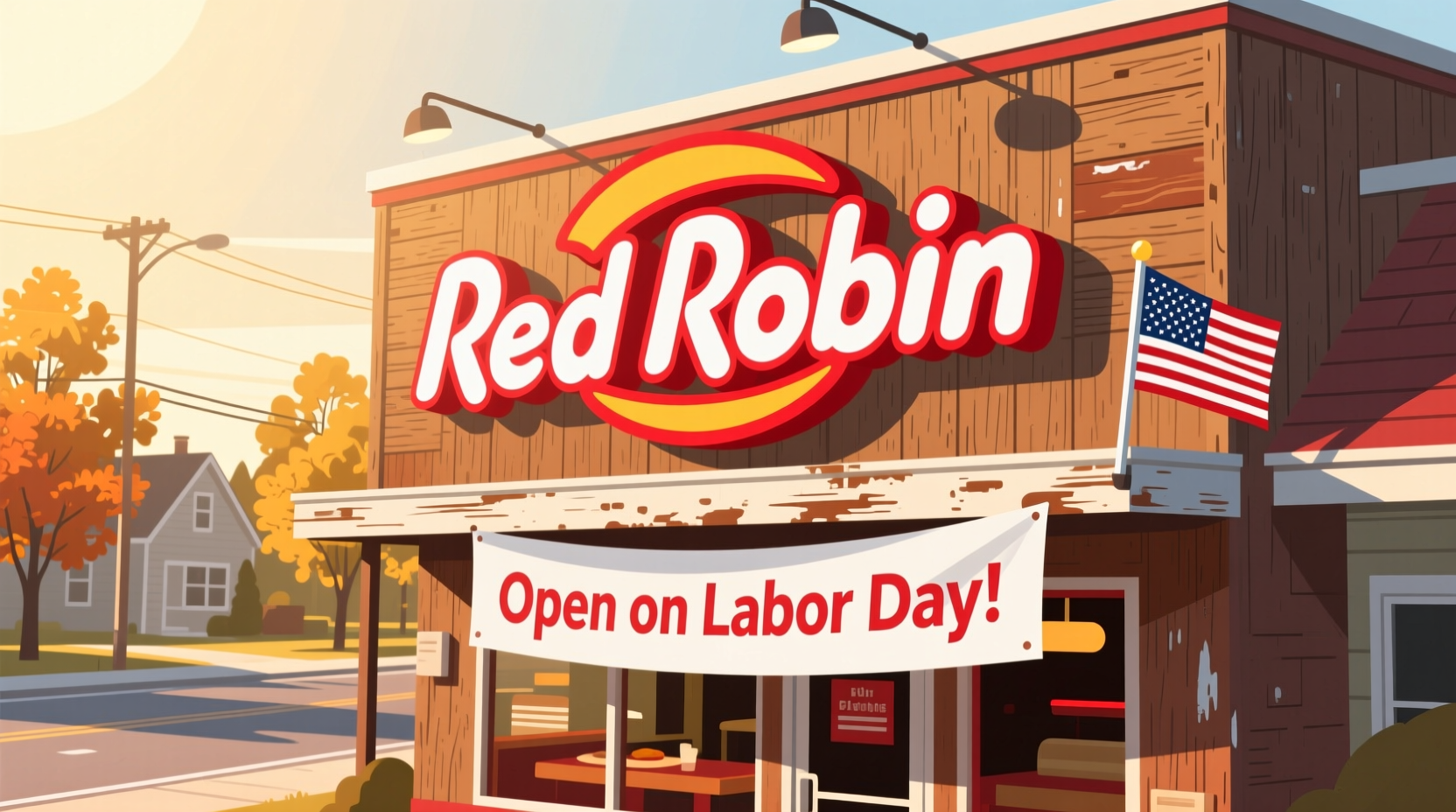 is red robin open on labor day