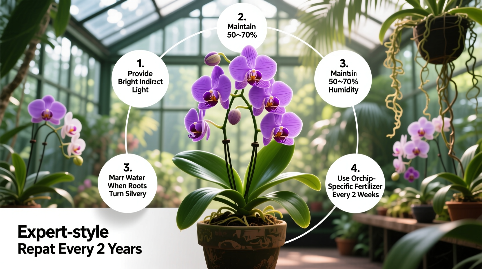 how to get orchids to bloom