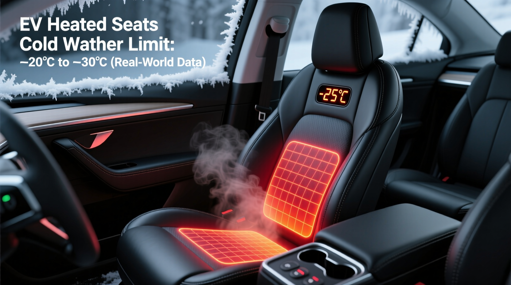 ev heated seats cold weather limit