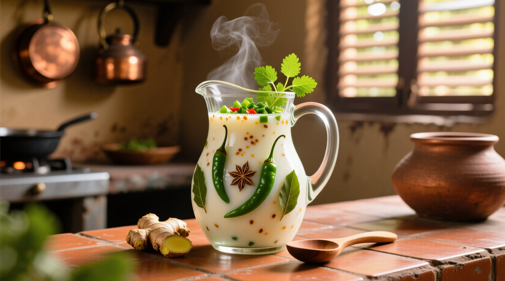 south indian neer more spiced buttermilk drink recipe