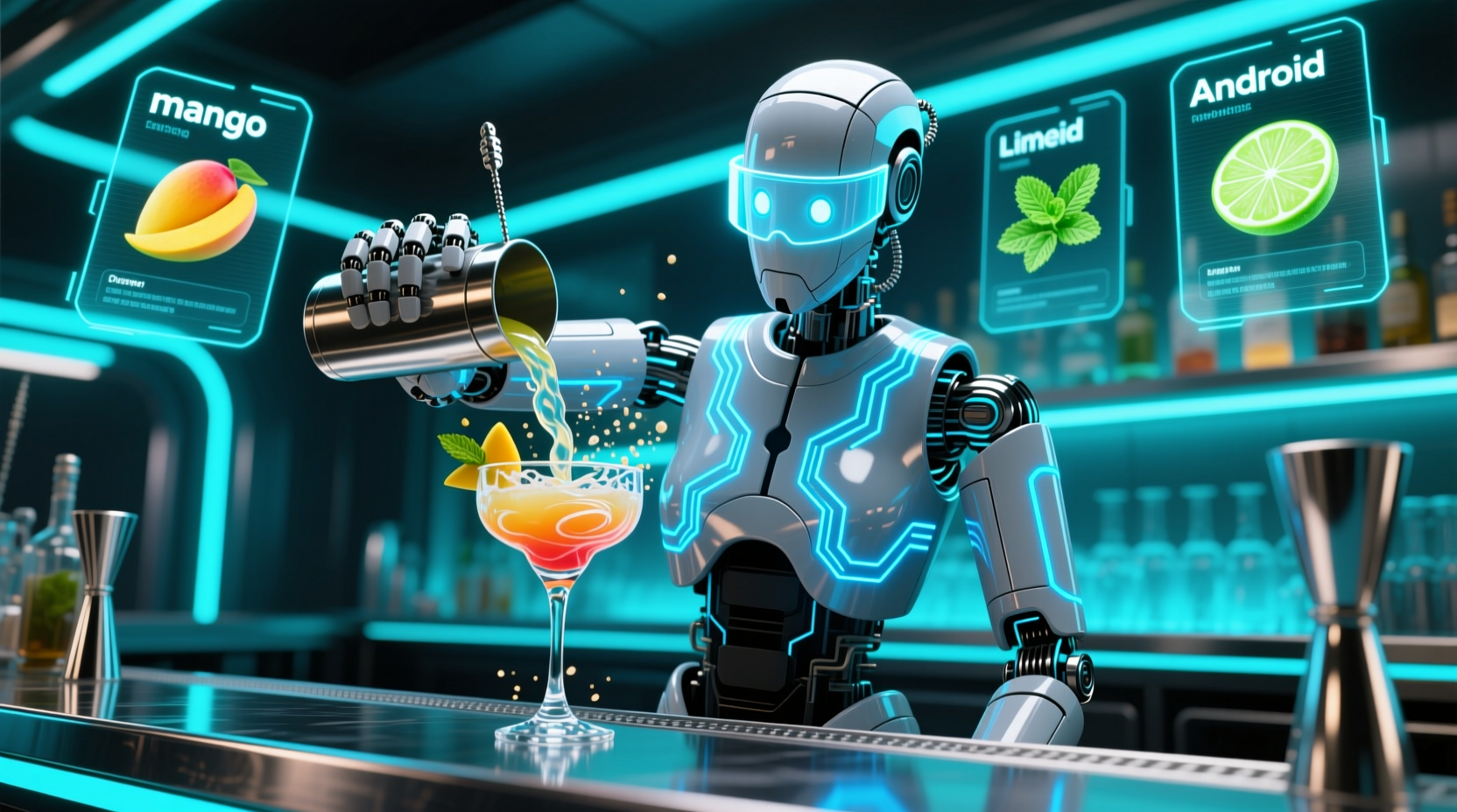Bartender for Android Does Not Exist: No App Teaches Drink Mixing