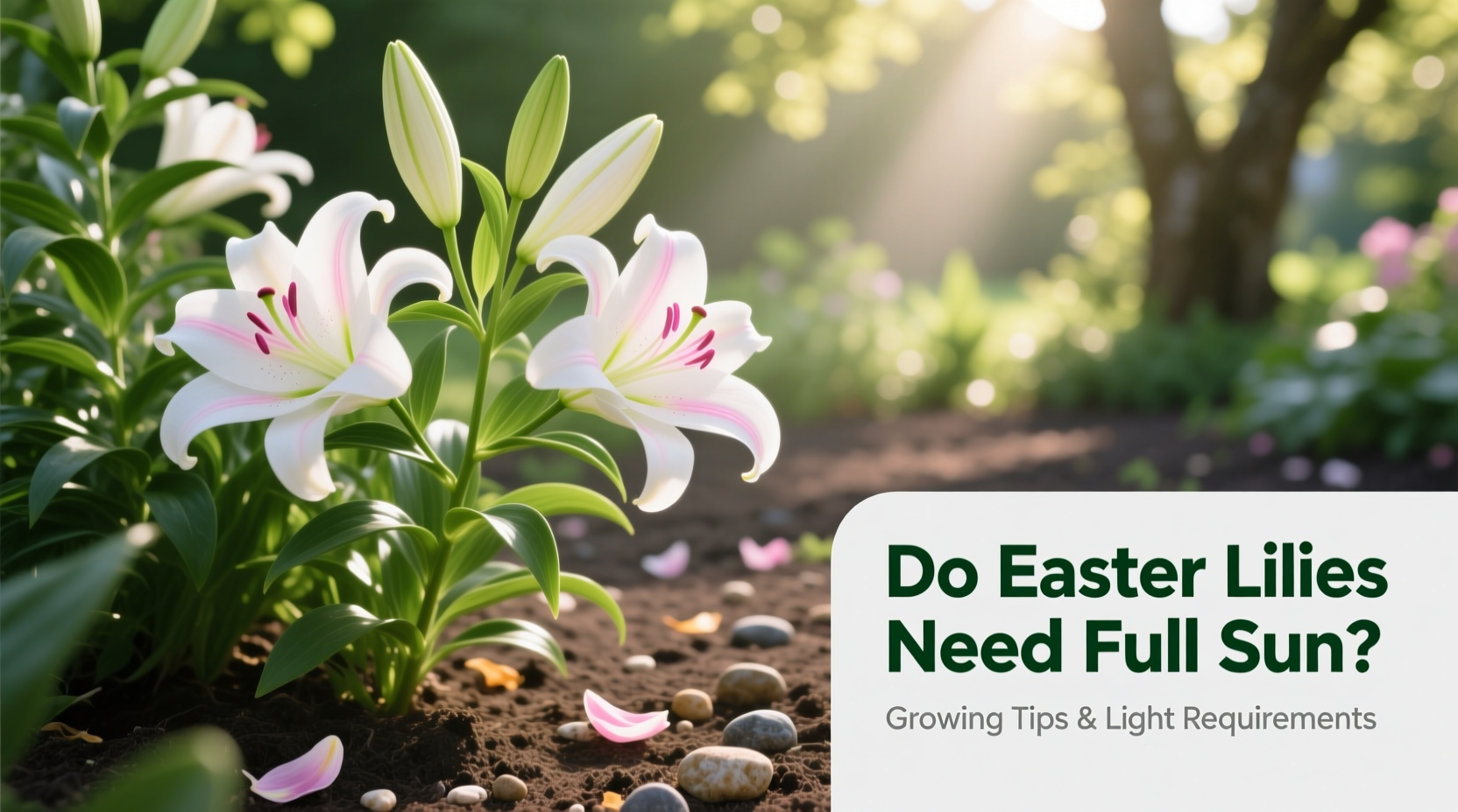 do easter lillies need full sun