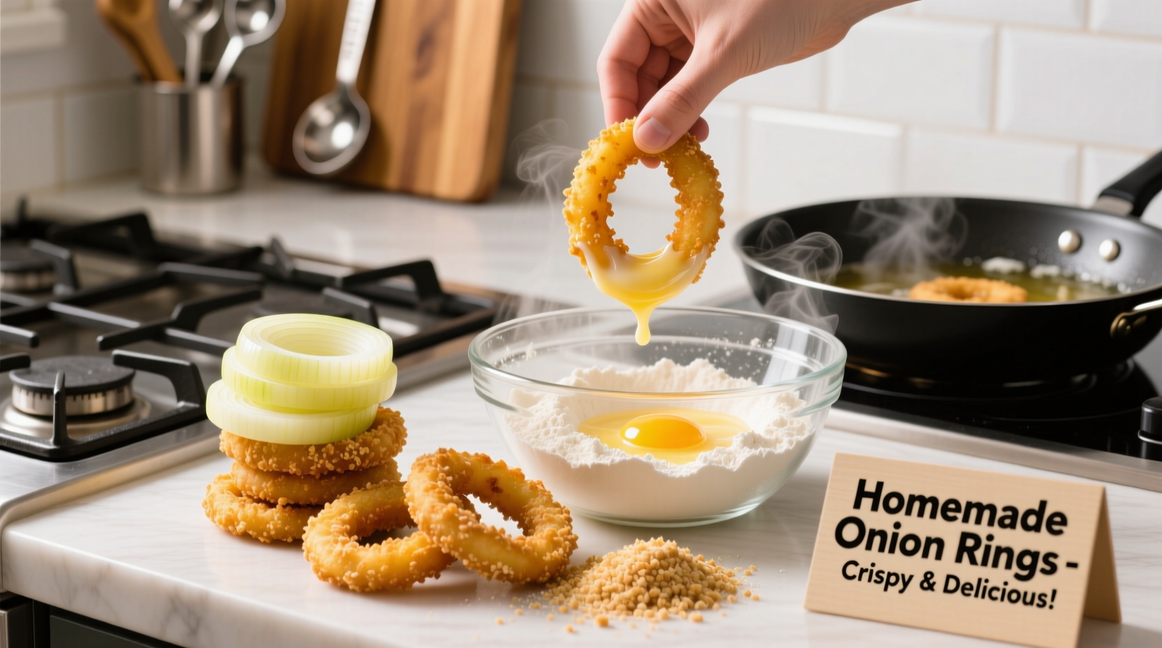 Perfect Homemade Onion Rings Recipe: Crispy Every Time