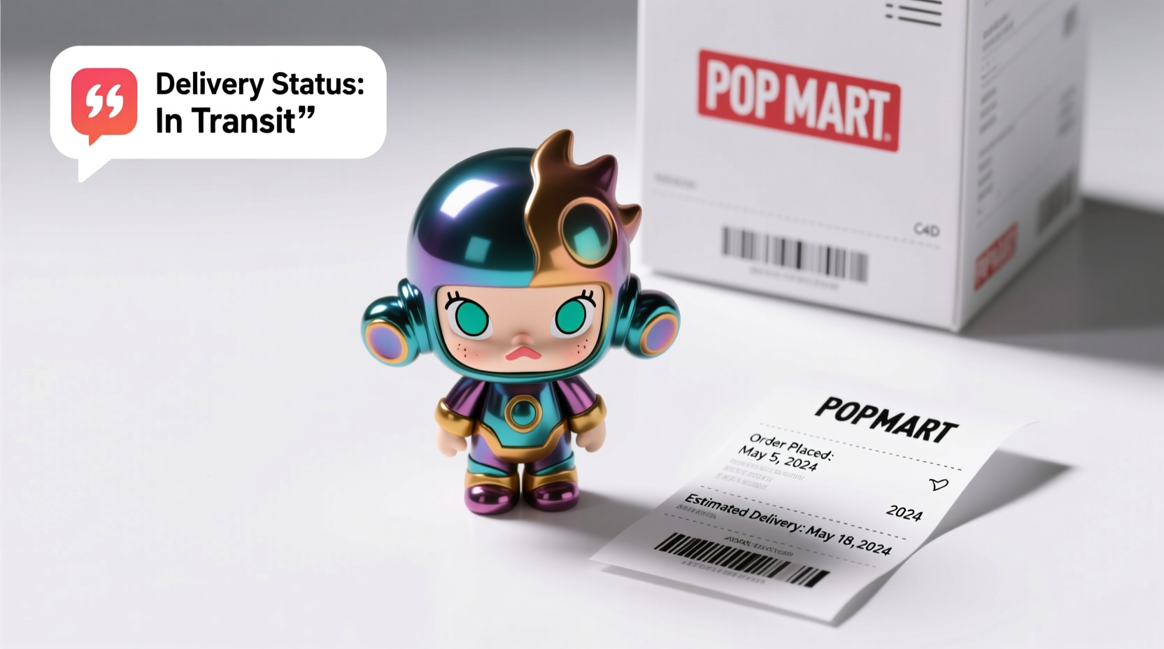 how long does a popmart order take