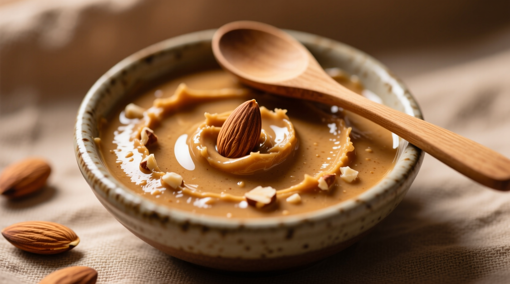 homemade almond butter
