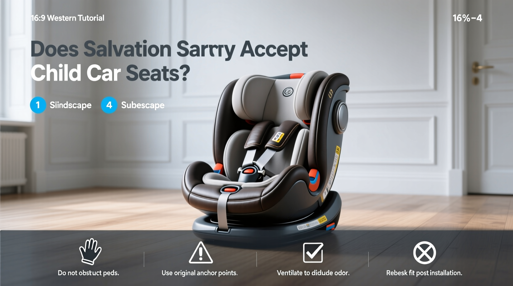 does salvation army accept child car seats