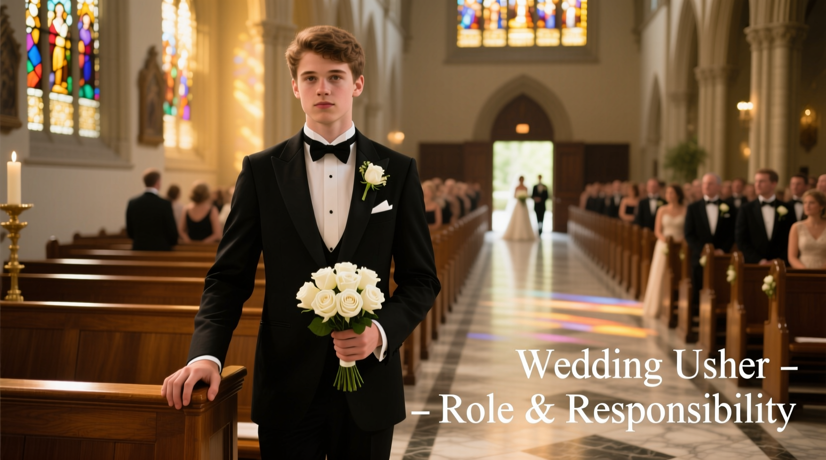 what is an usher in a wedding