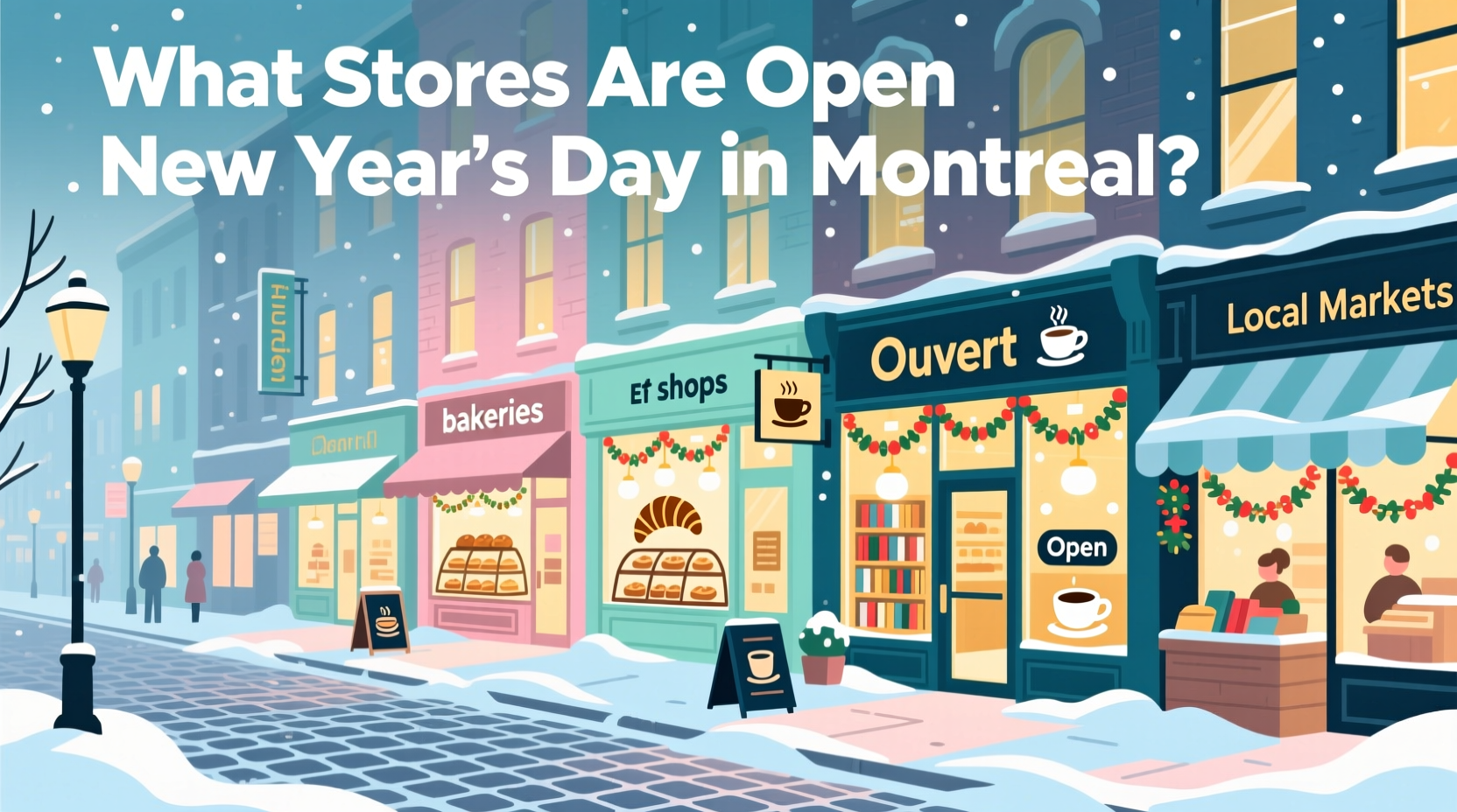 what stores are open new year day montreal