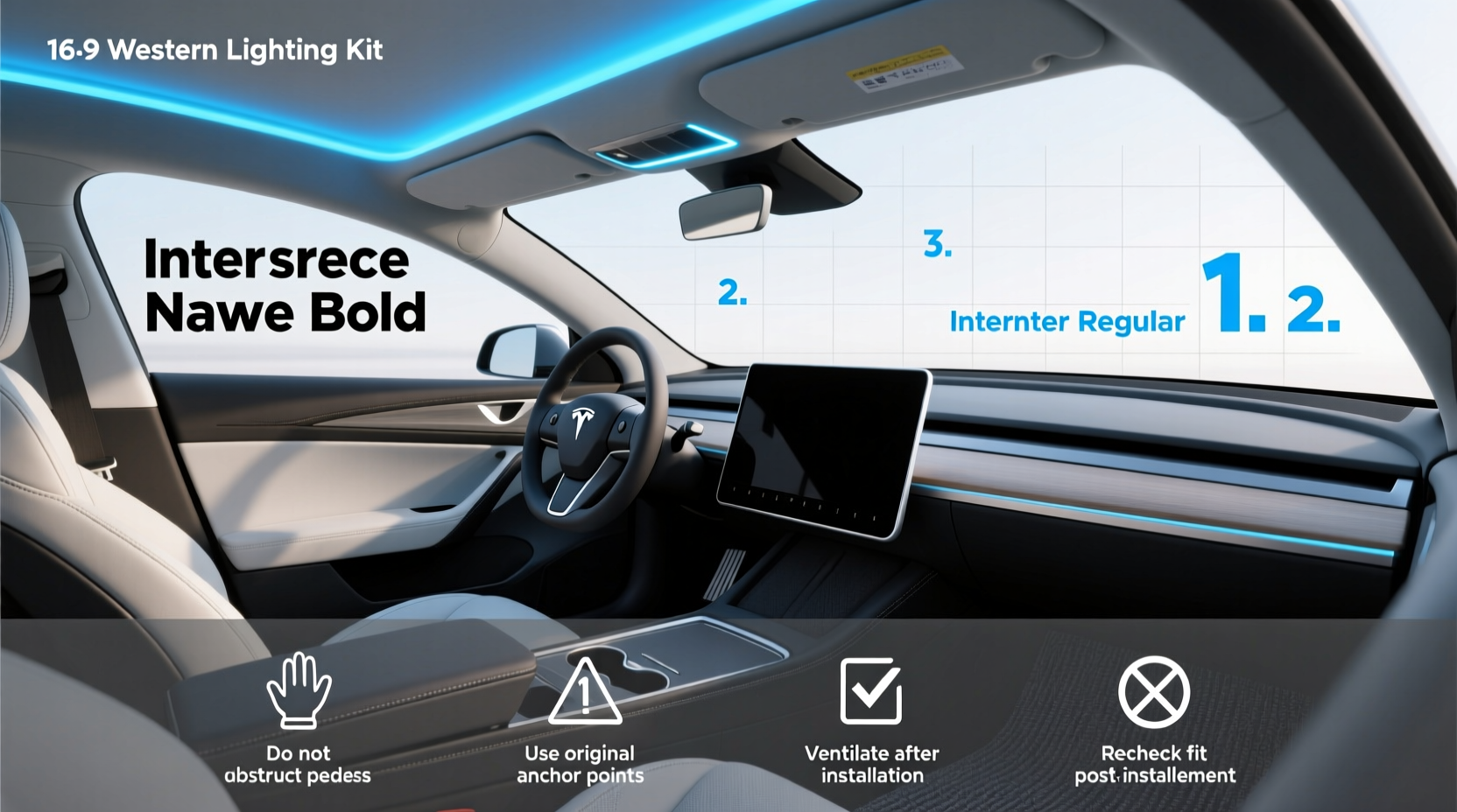 Tesla Model 3 Ambient Lighting Kit Buying Guide