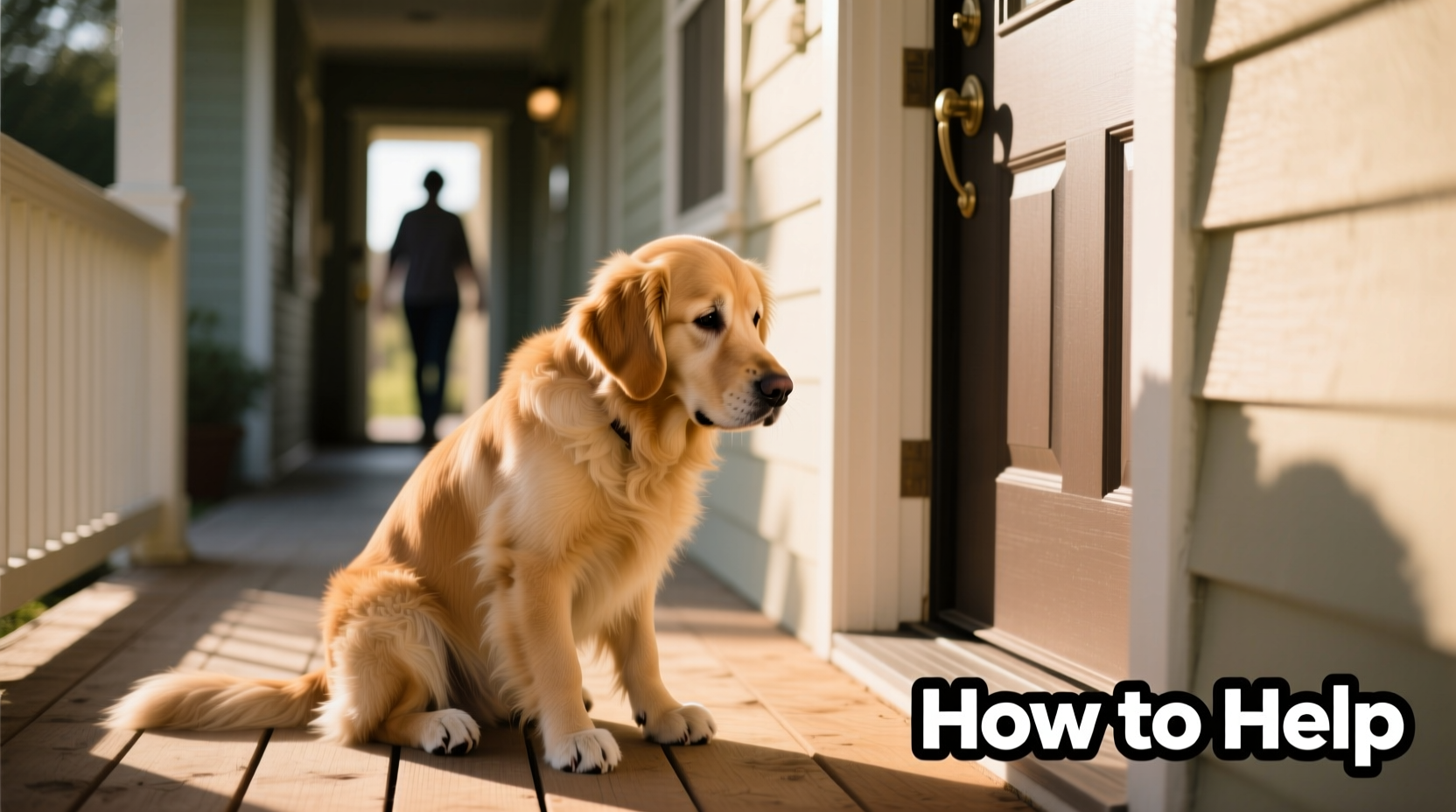 dog shaking when you leave causes how to help