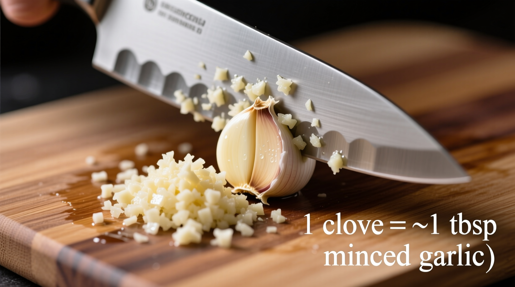 How Much Is a Clove of Garlic Minced? Exact Measurement Guide