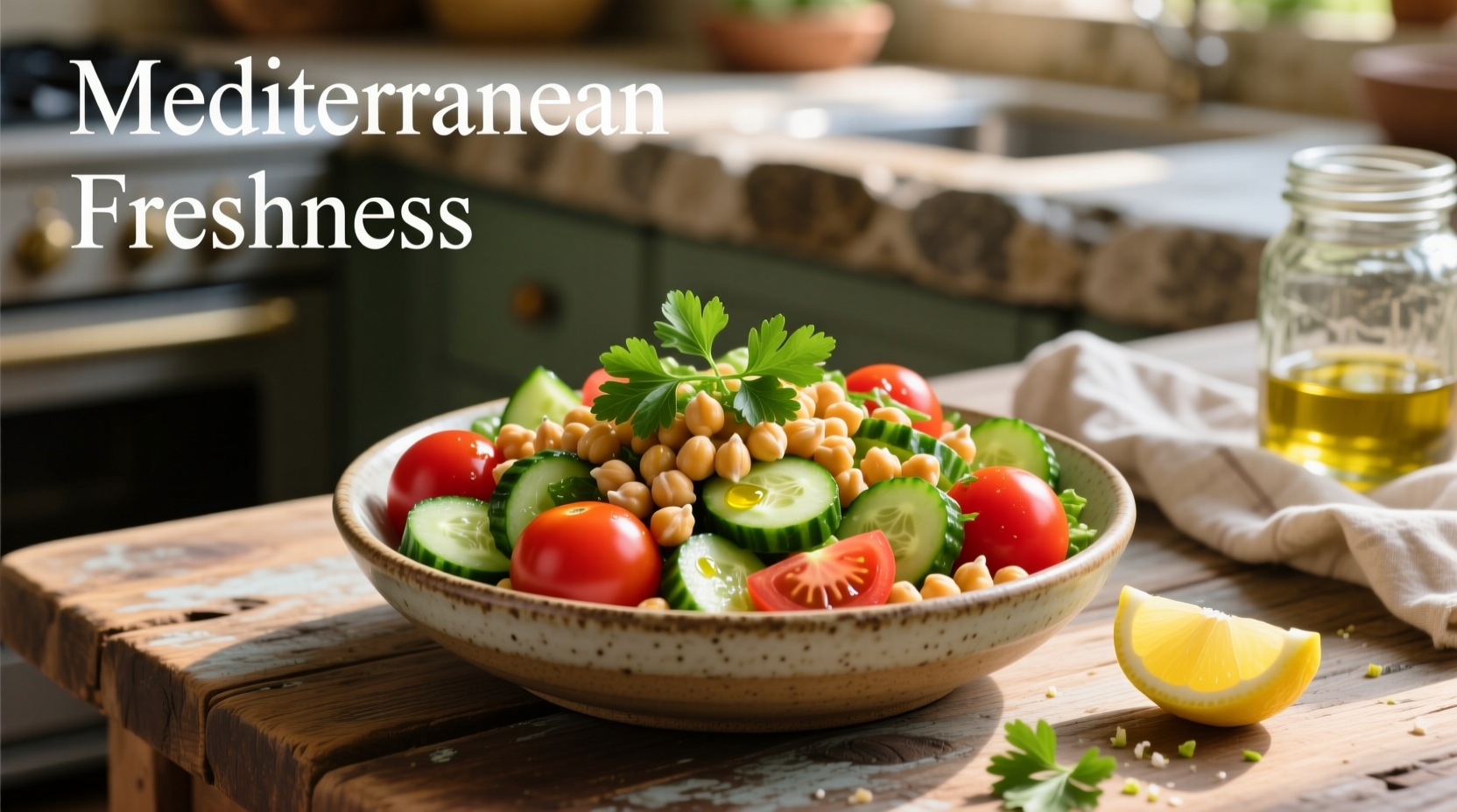 Perfect Chickpea Cucumber Tomato Salad Recipe