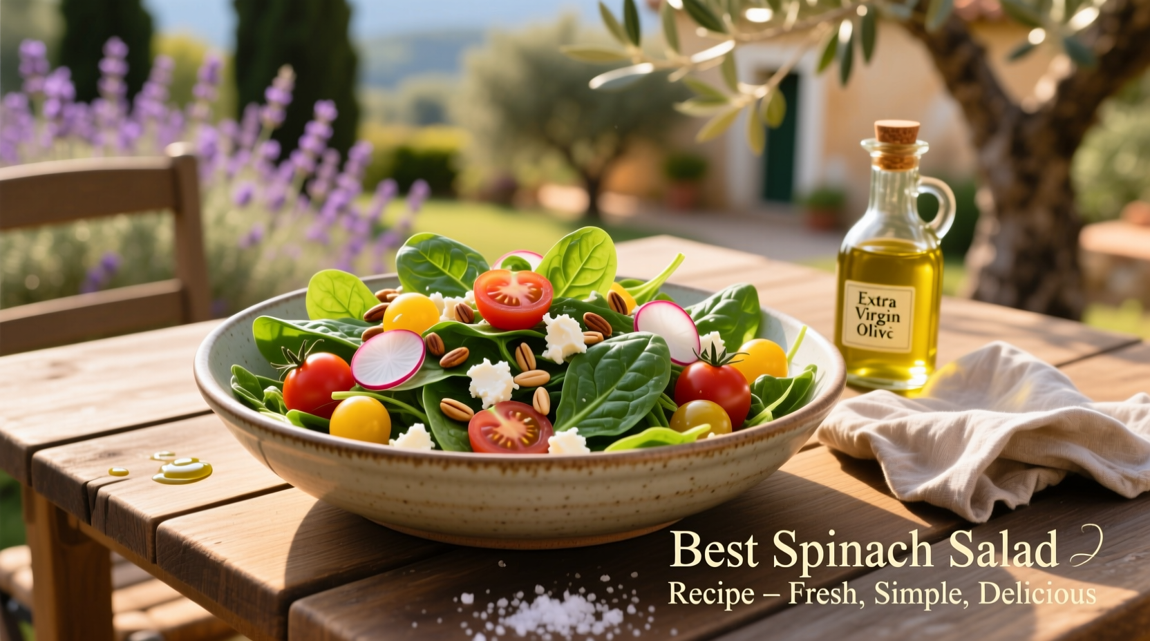 Best Spinach Salad Recipe: Perfect in 15 Minutes