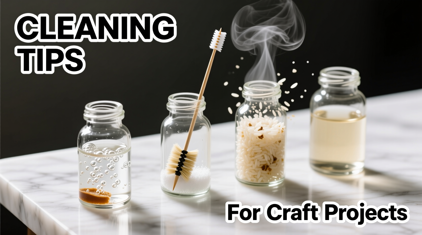 effective methods to clean tiny glass bottles for crafting projects