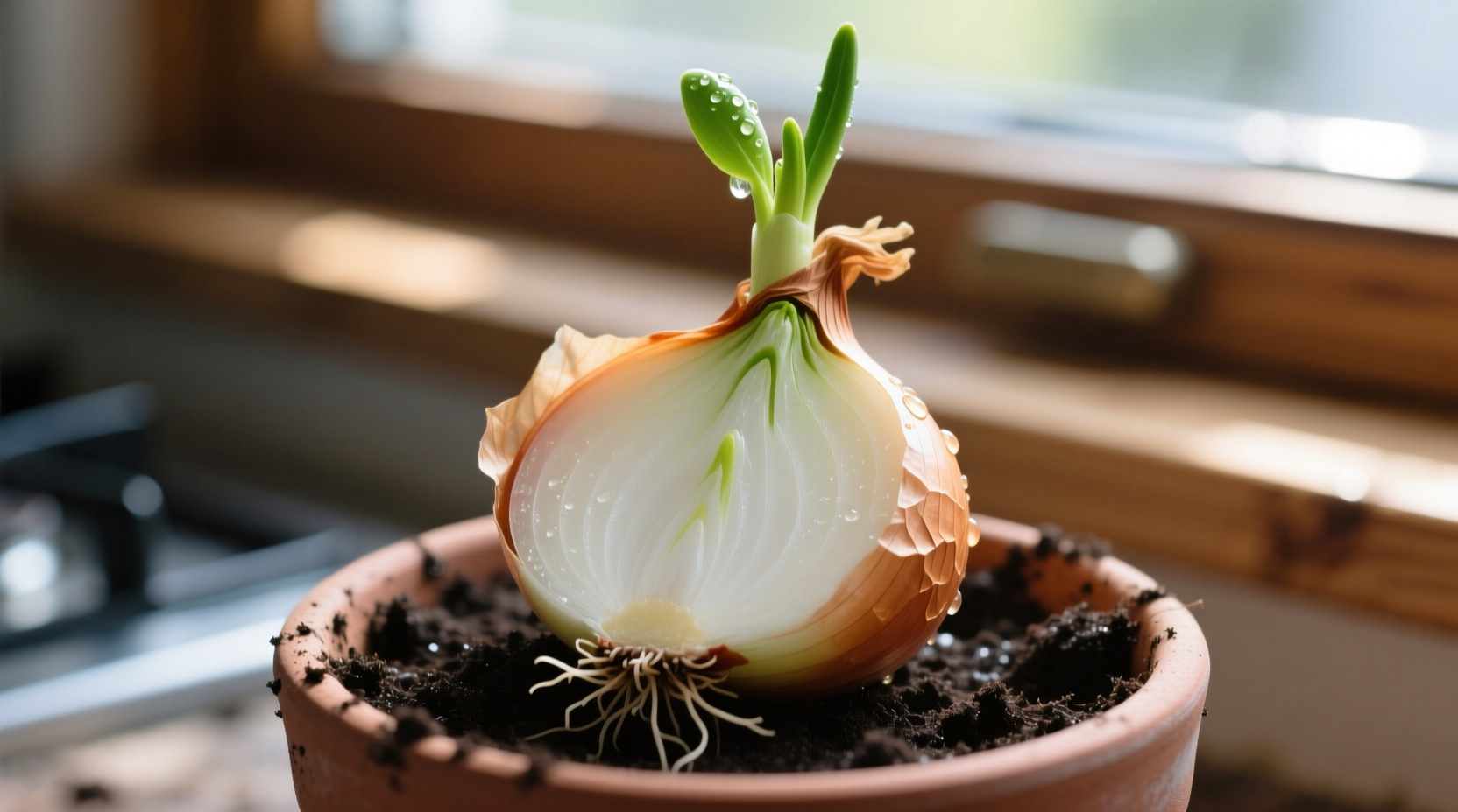 growing onions from an onion