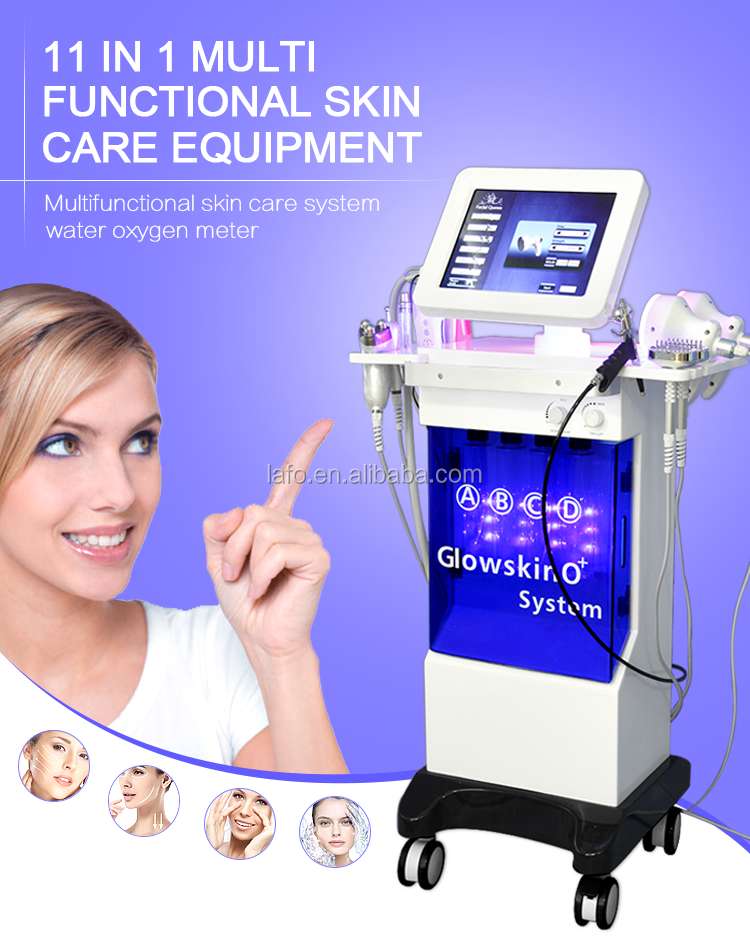 HOTTEST 11 in 1 multifunction microdermabrasion professional hydro dermabrasion / microdermabrasion machine