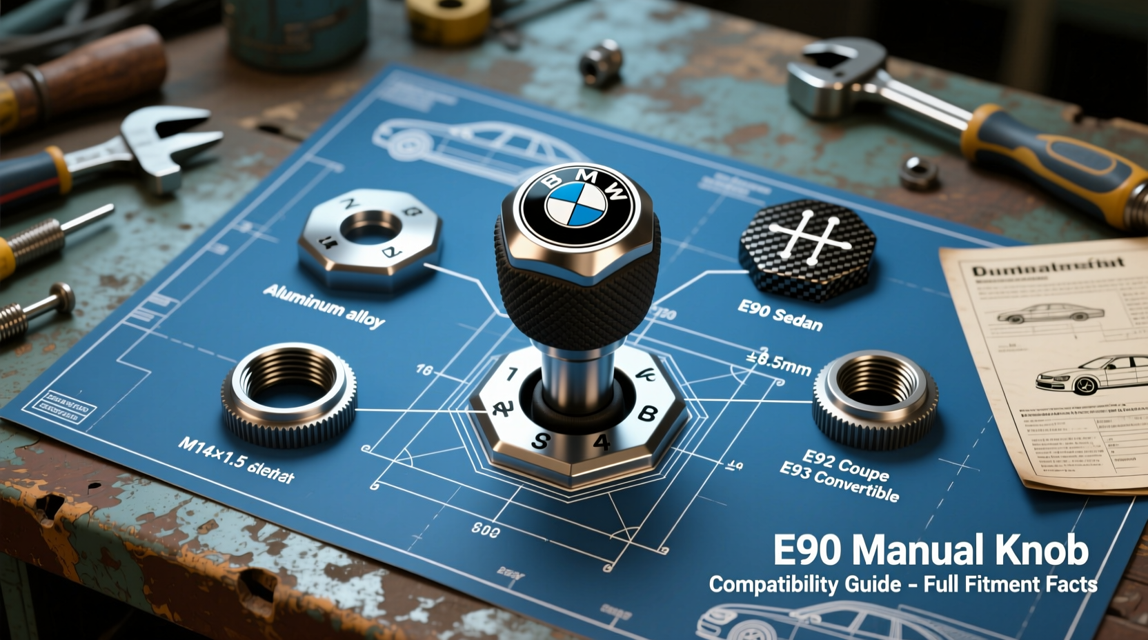 e90 auto manual knob compatibility