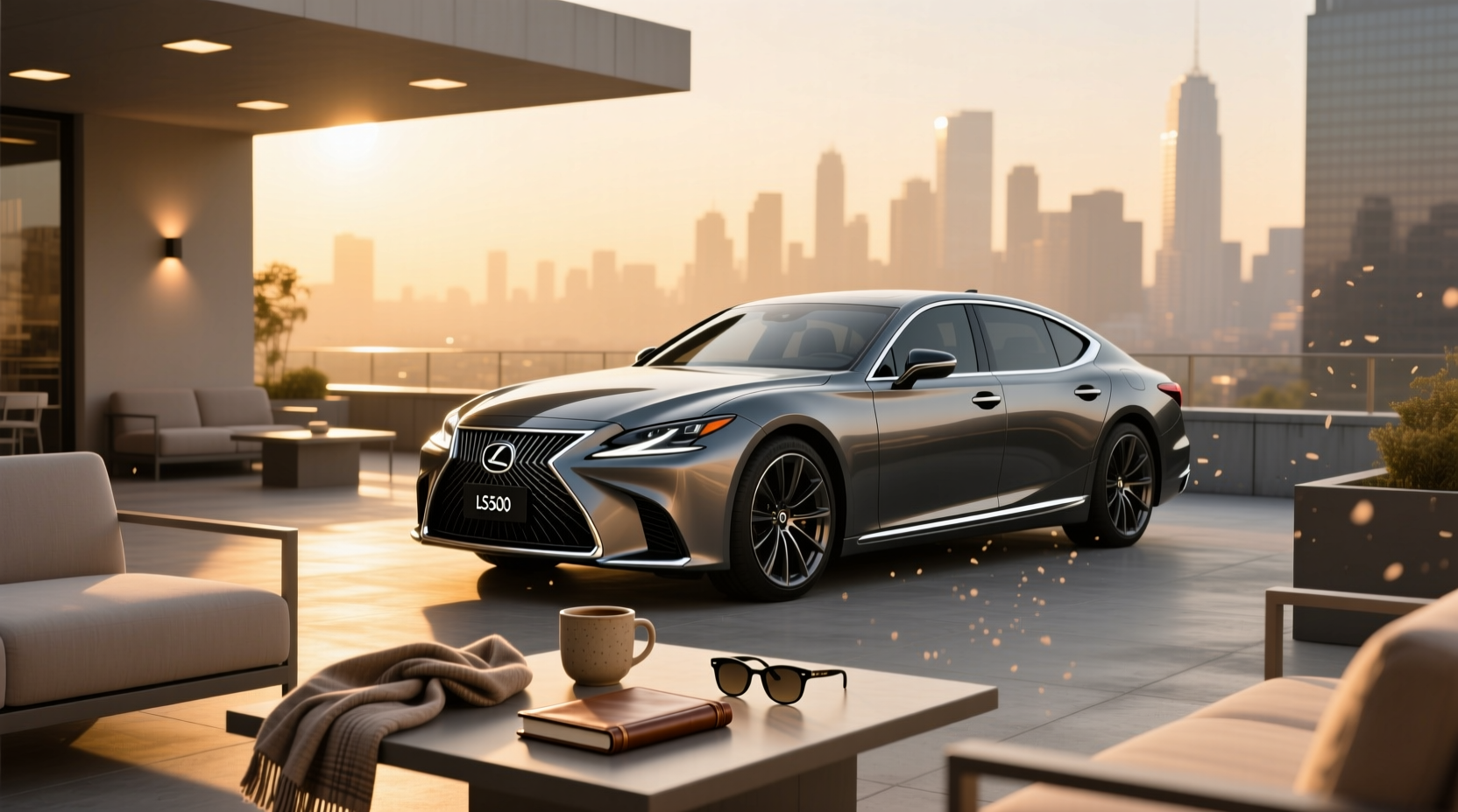 What is the Lexus LS500h and how does it compare to the LS500?