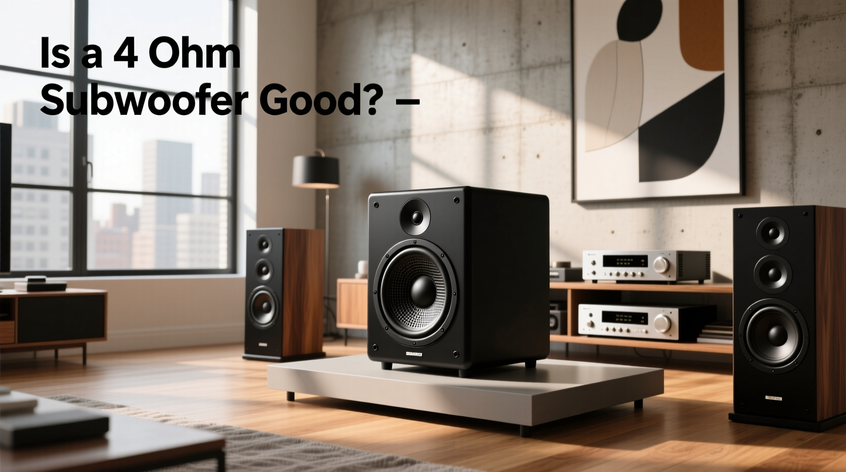 4 ohm subwoofer,Is a 4 ohm subwoofer good? buying guide