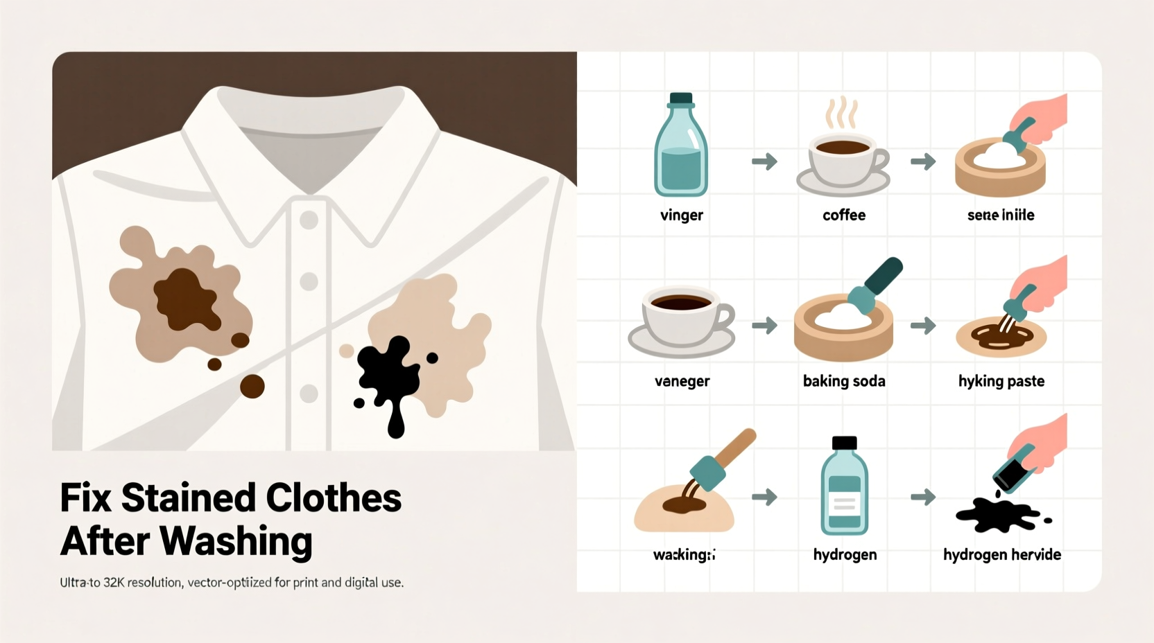 clothes stained after washing causes how to fix it