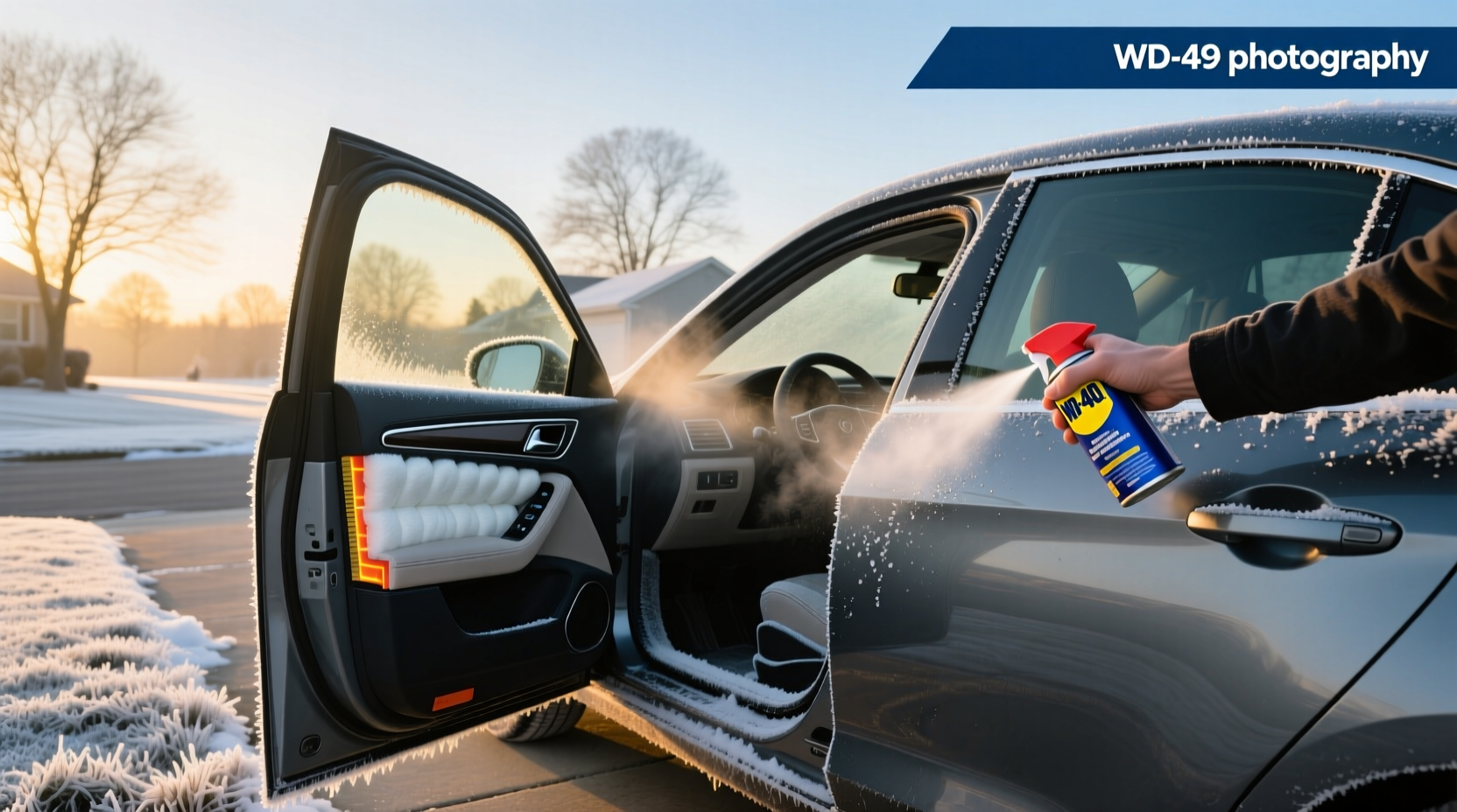 How to Choose Car Door Insulation, Will WD-40 Keep Doors from Freezing Shut?