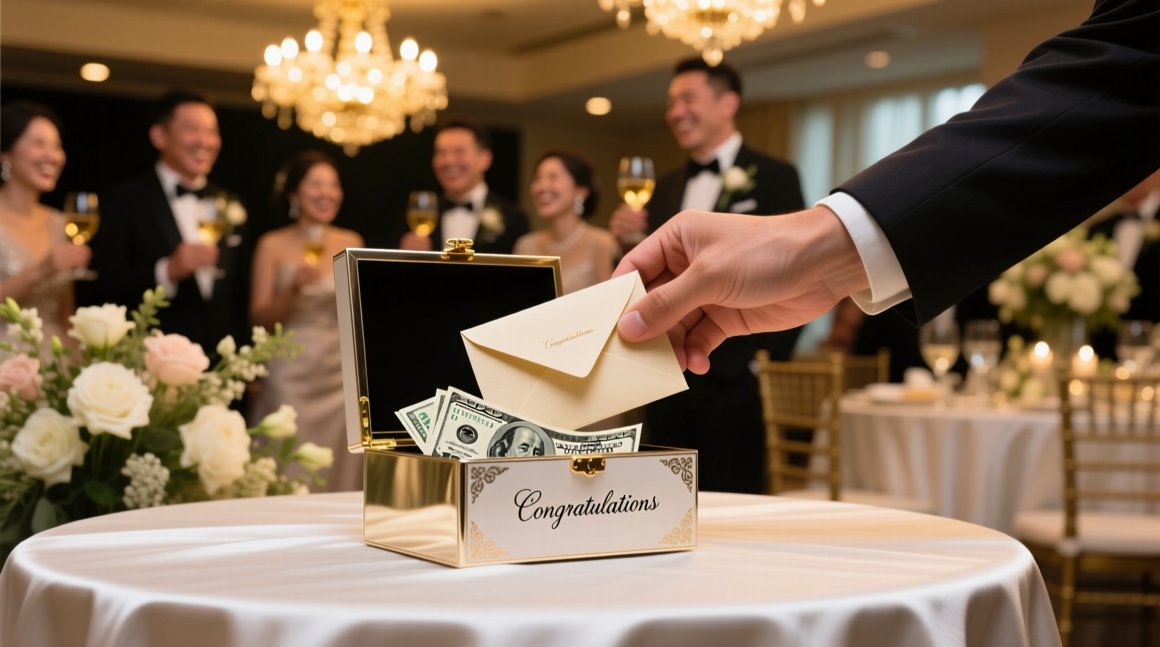 how much money do you give at a wedding