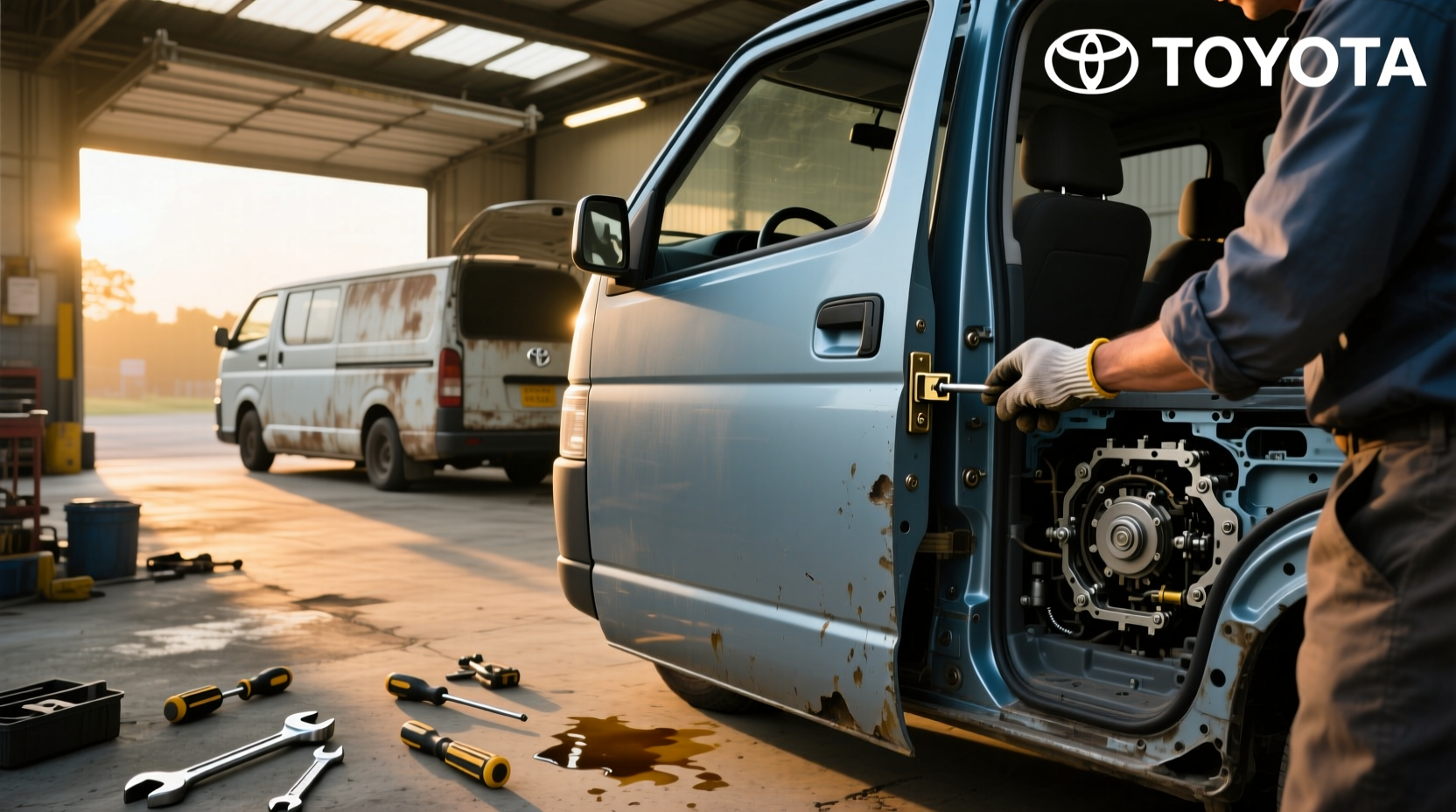 How to Fix Toyota HiAce Door Lock Problems: Common Issues and Solutions