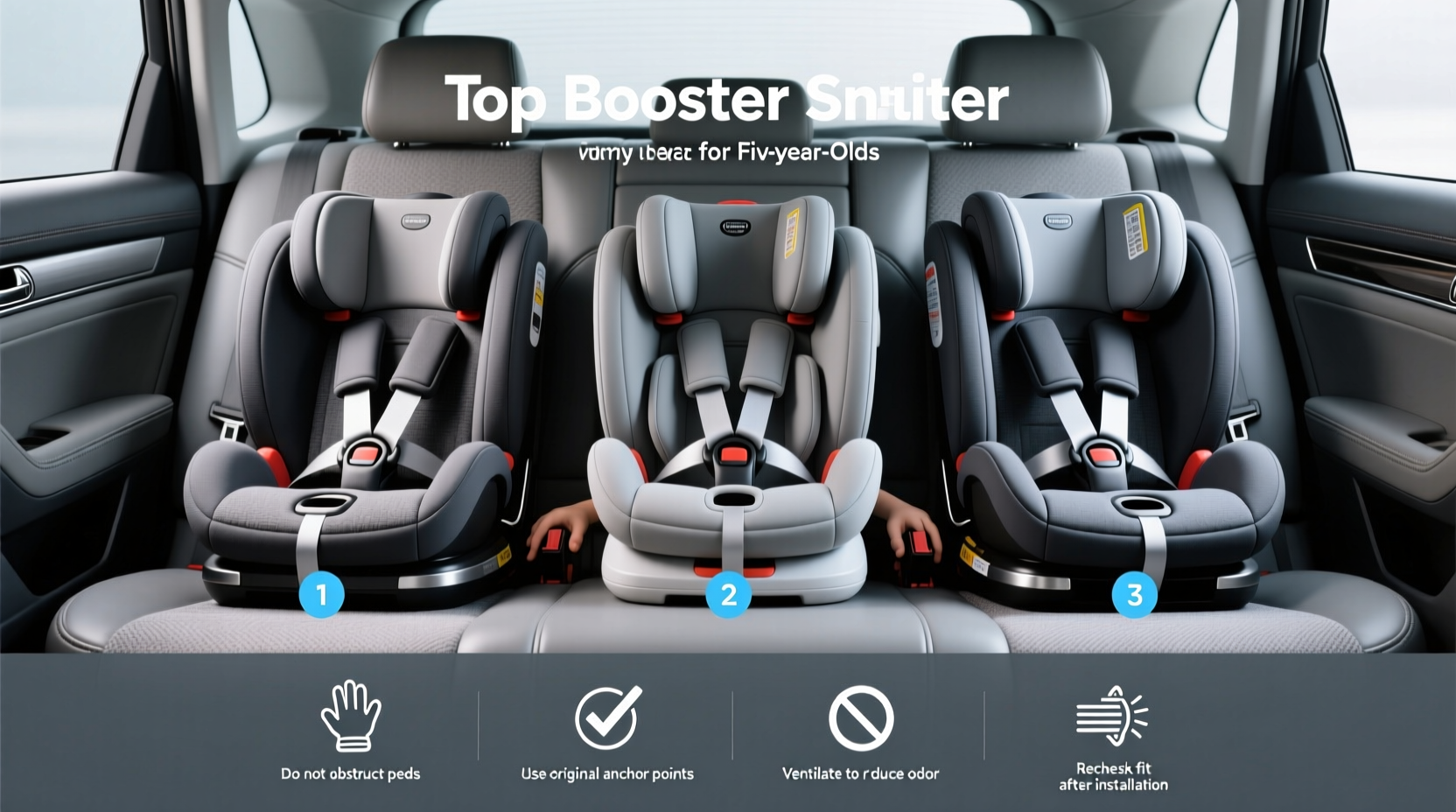 best booster seats for five year old