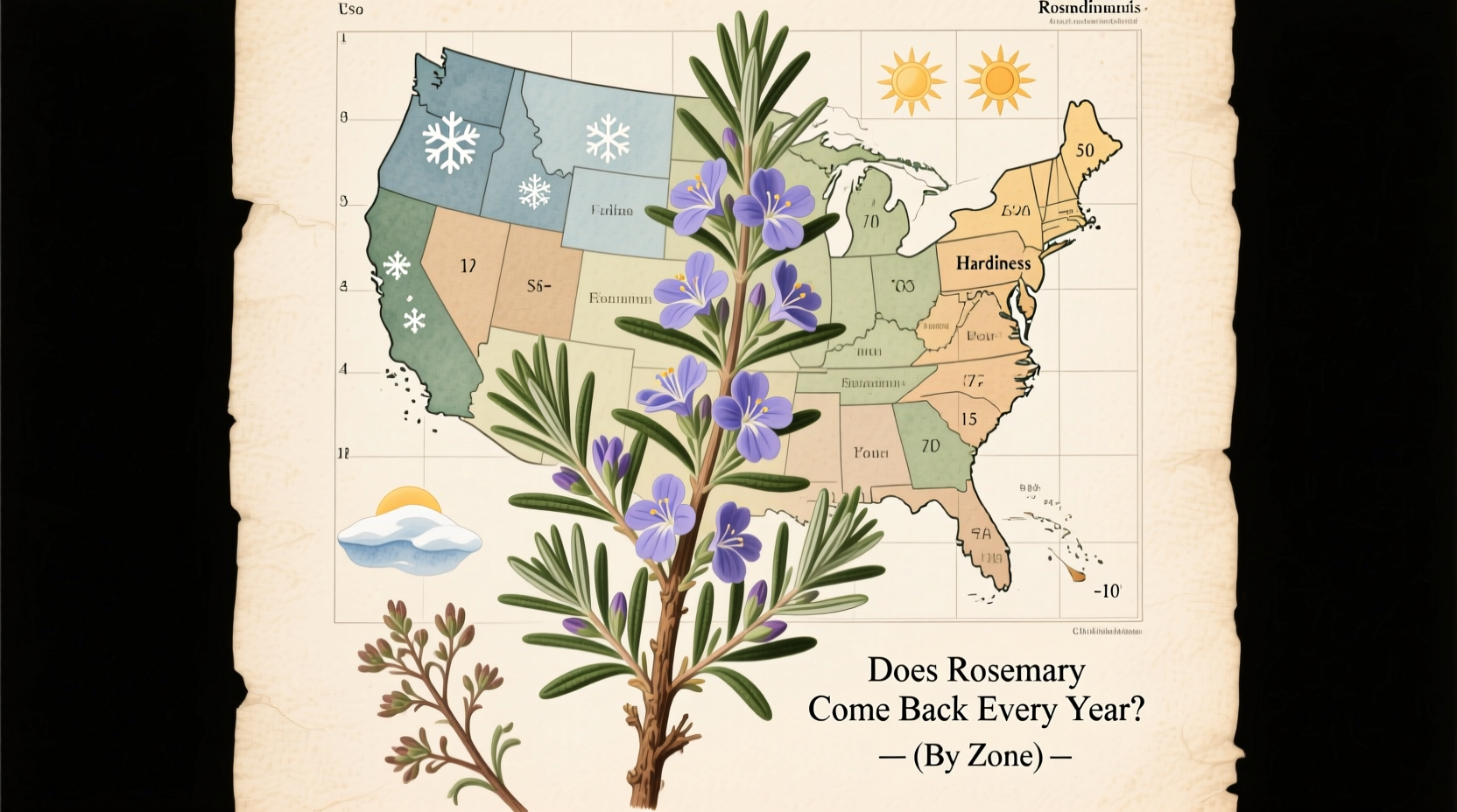 Does Rosemary Come Back Every Year? (By Zone)
