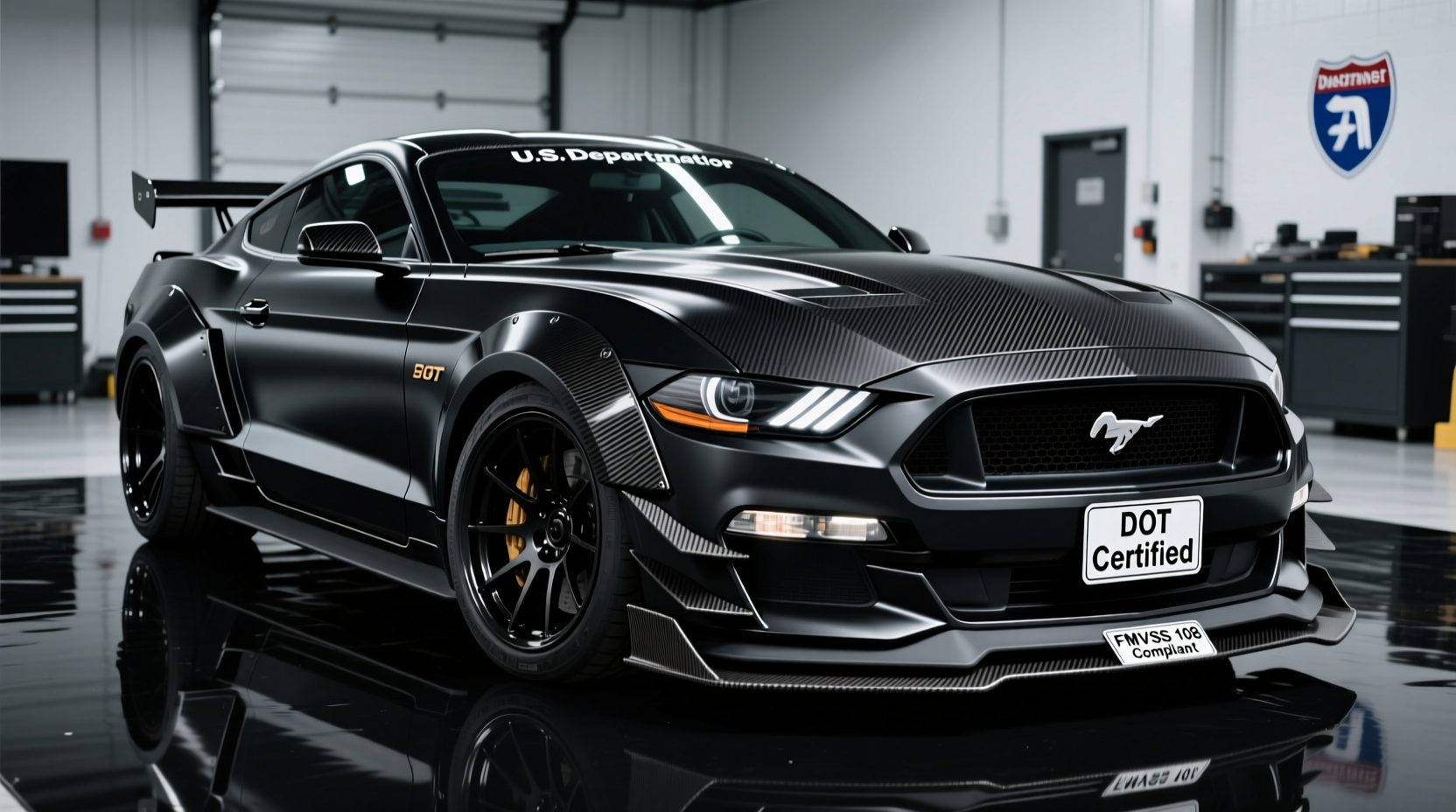 2018 mustang carbon safety regulations