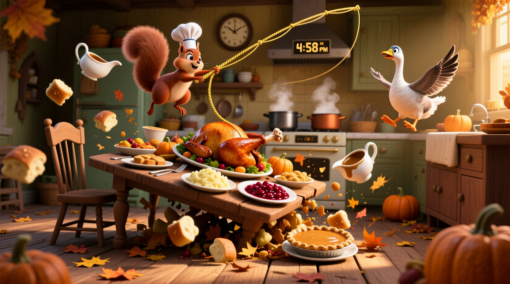how to rescue the thanksgiving meal