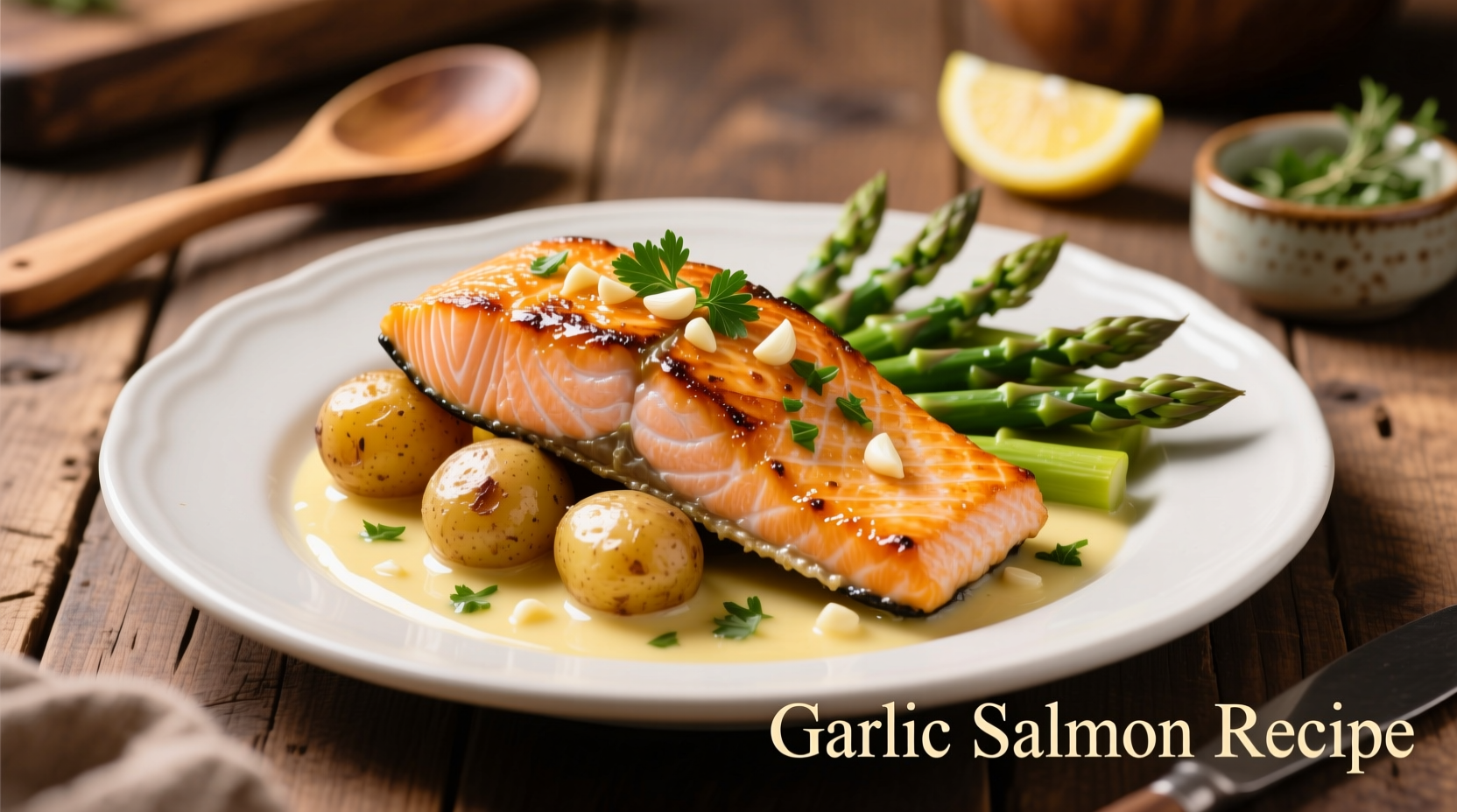 Perfect Garlic Salmon Recipe in 20 Minutes