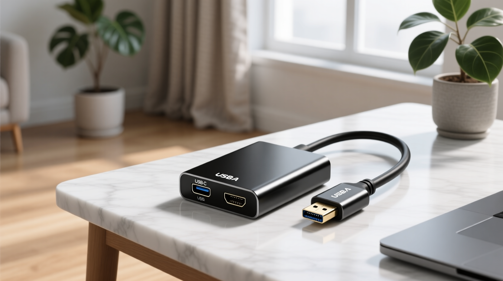 usb c to usb a and hdmi