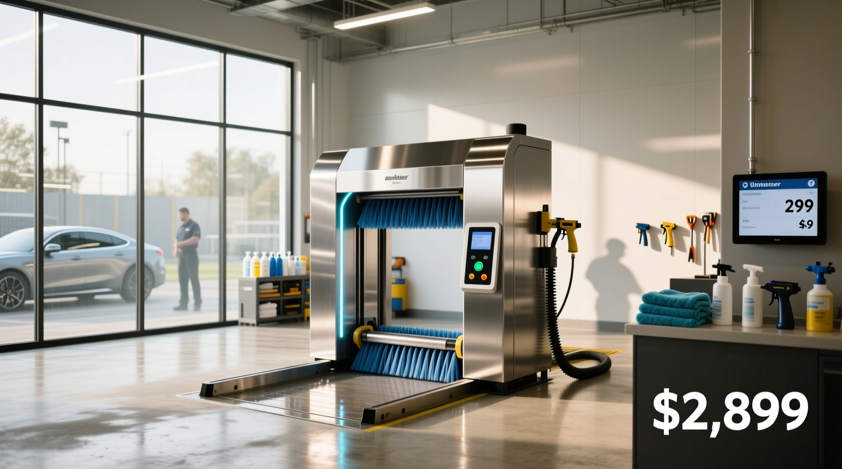 What Is the Average Car Wash Machine Price in 2025?